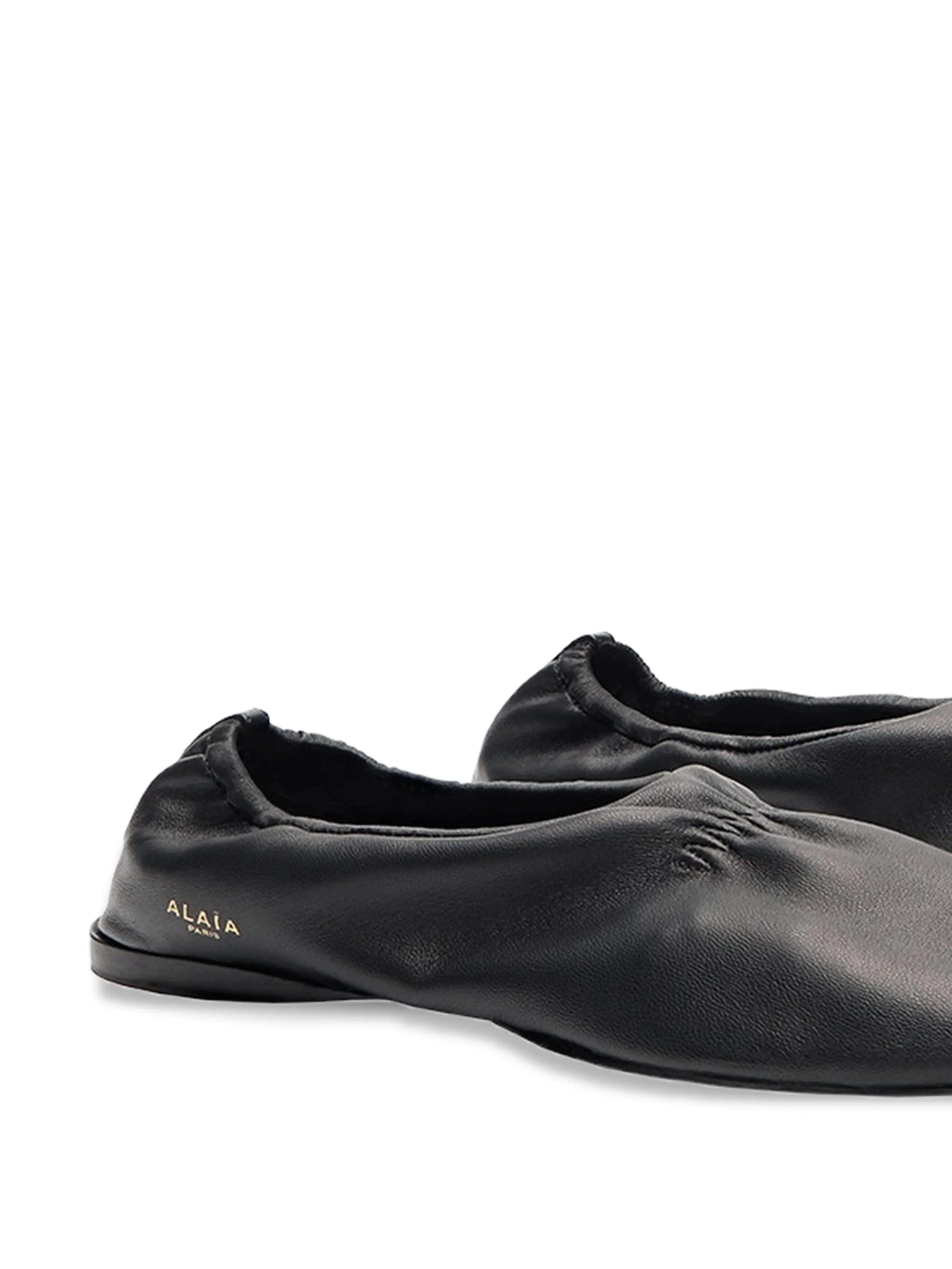 Alaïa leather ballet flats