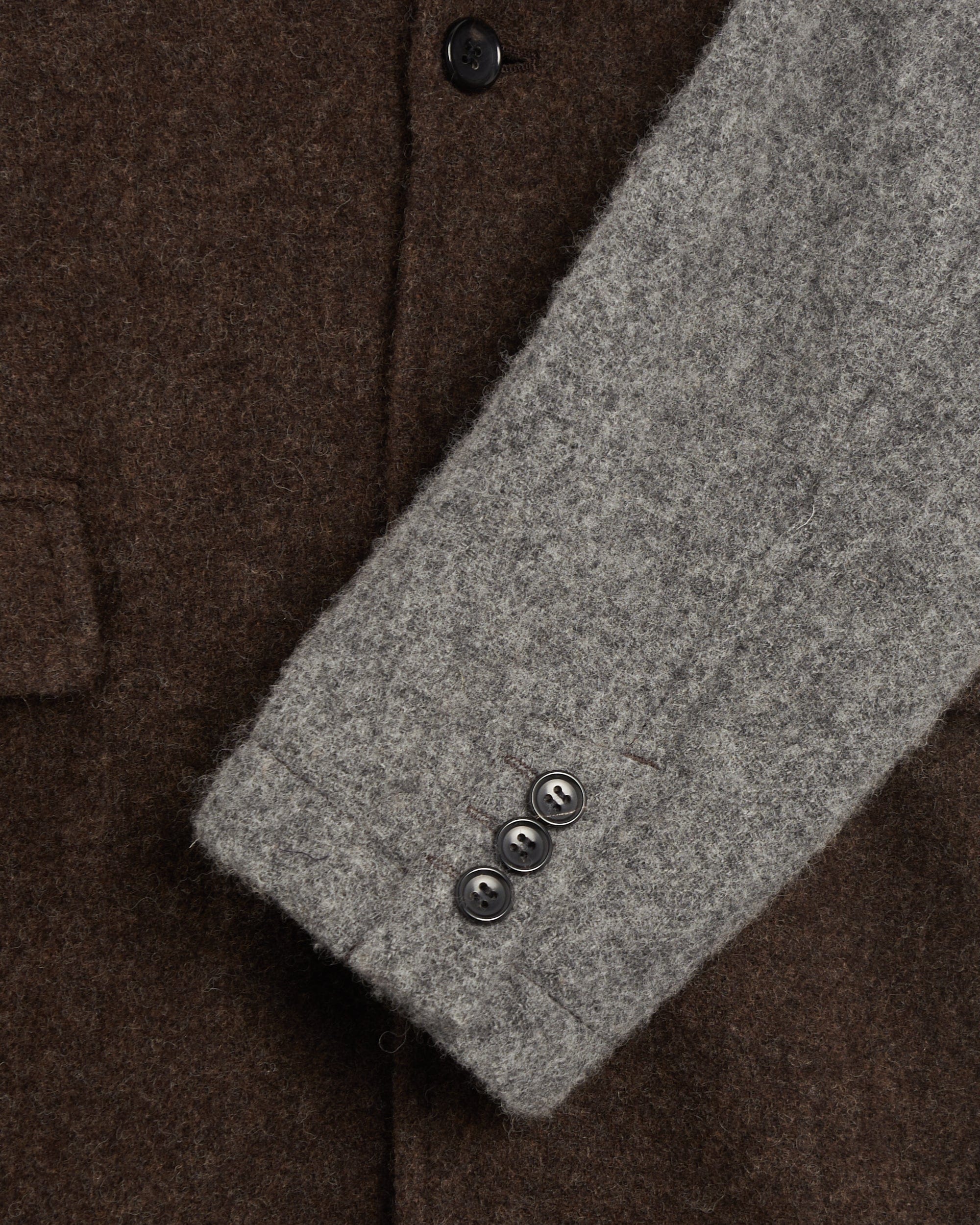 Comme des Garçons Shirt Chaqueta Comme des Garçons Shirt Men's Knit Woven Jacket para hombre