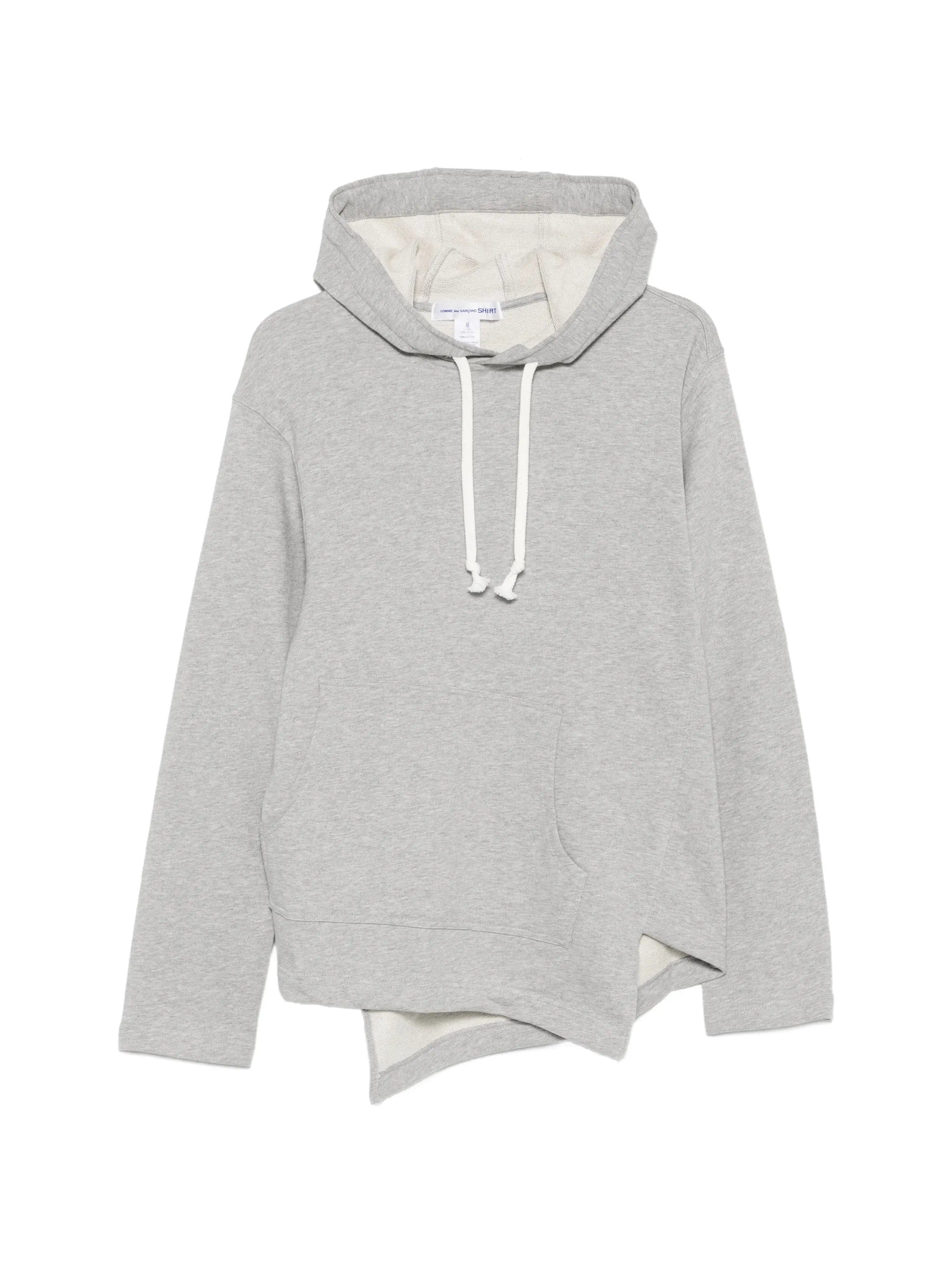 Comme des Garçons Shirt asymmetric hoodie