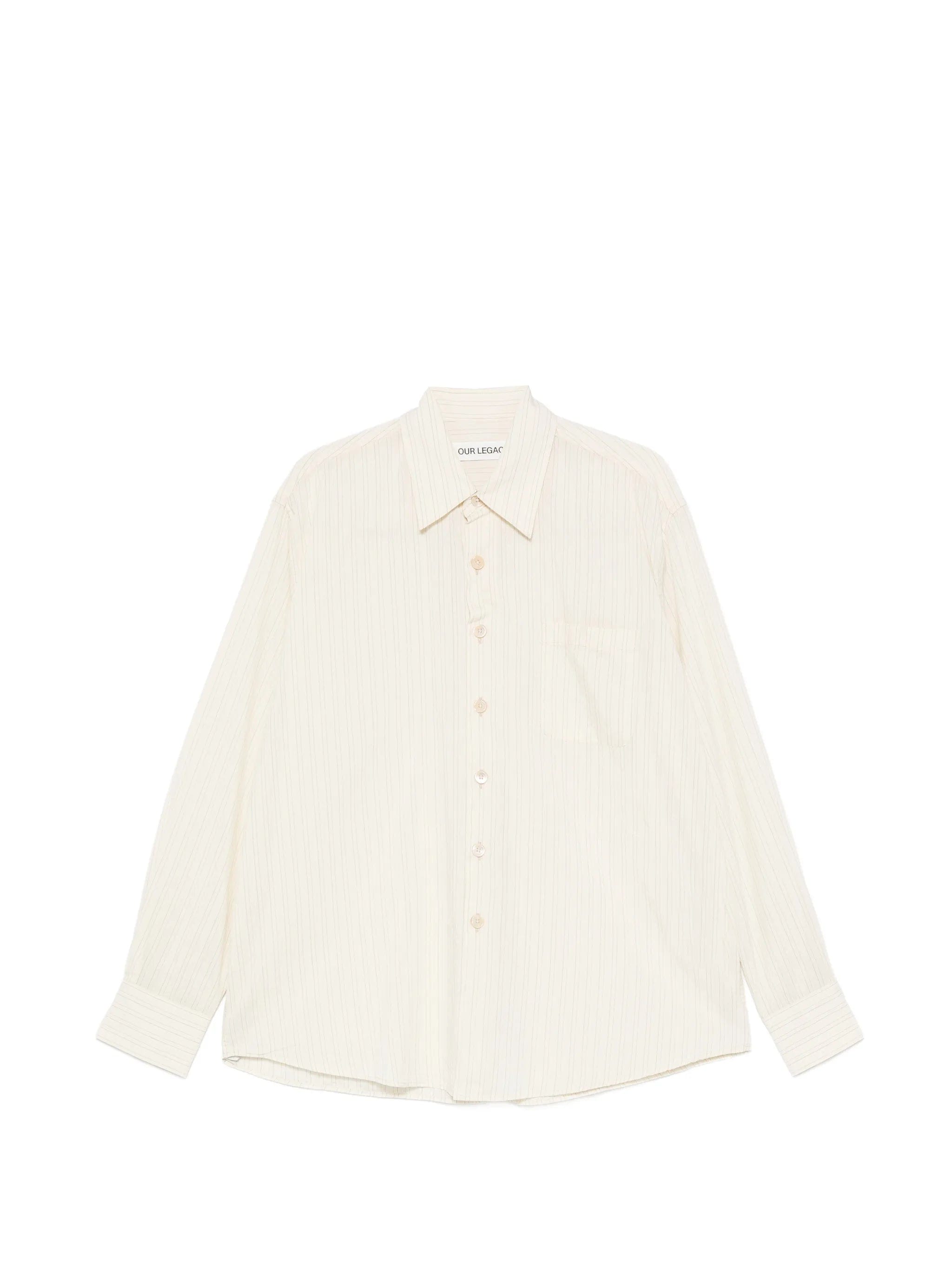 OUR Legacy Above pinstriped shirt