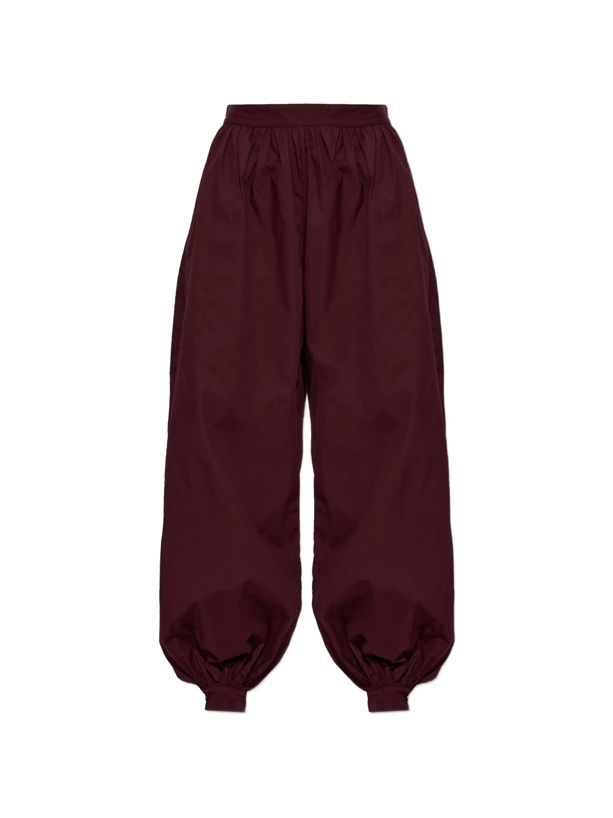 Rotate Birger Christensen gathered - cuff loose - fit trousers