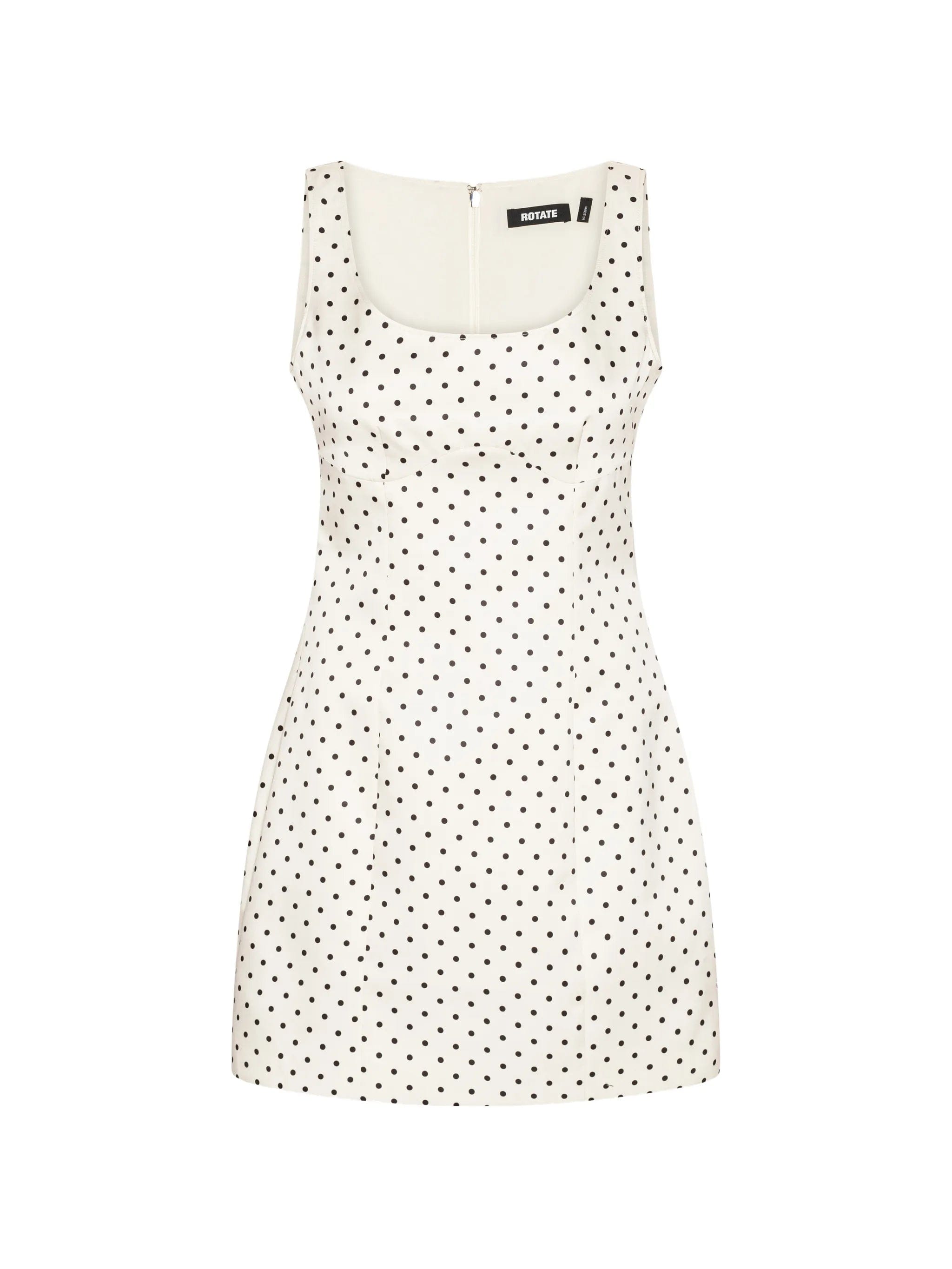 Rotate Birger Christensen polka - dot dress