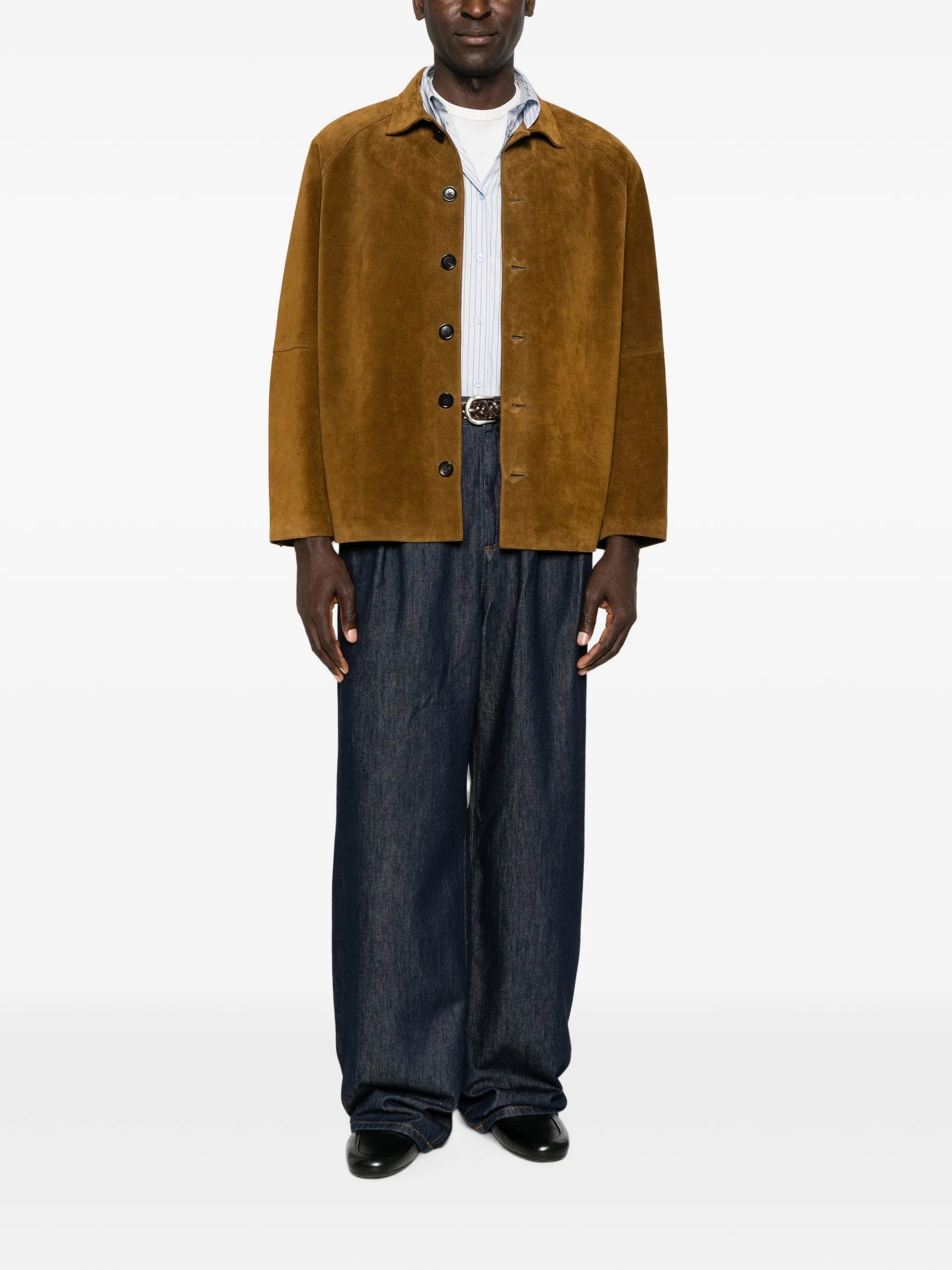Studio Nicholson Bowe leather jacket