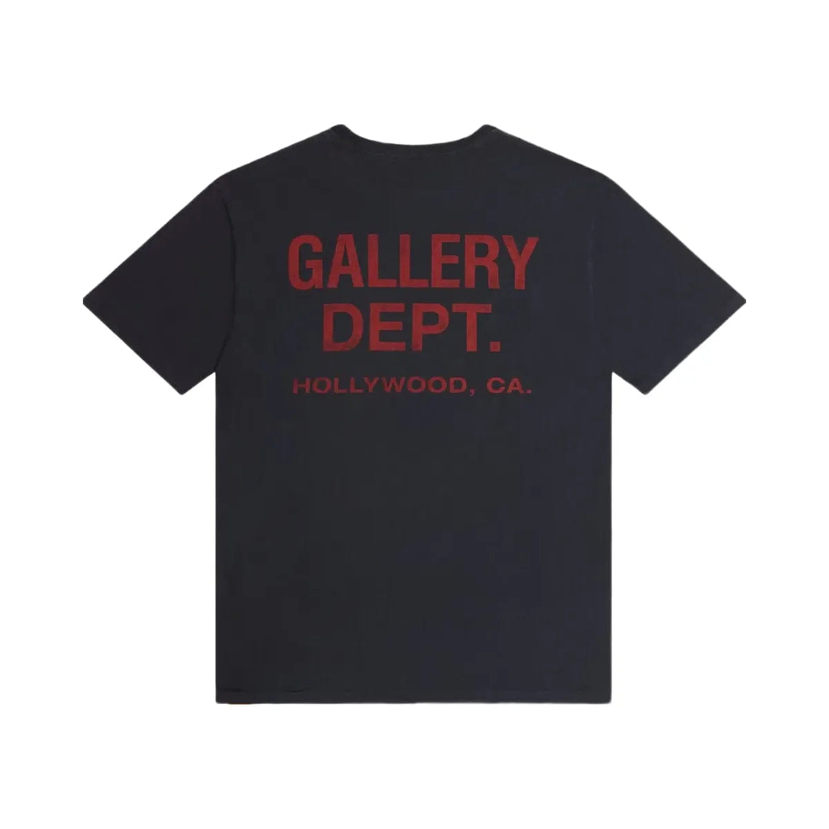 Gallery Dept Souvenir T - Shirt Washed Black/Red