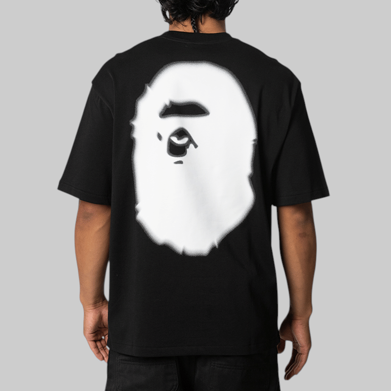 A Bathing Ape® Ape Head A Bathing Ape Relaxed Fit T - Shirt - Black