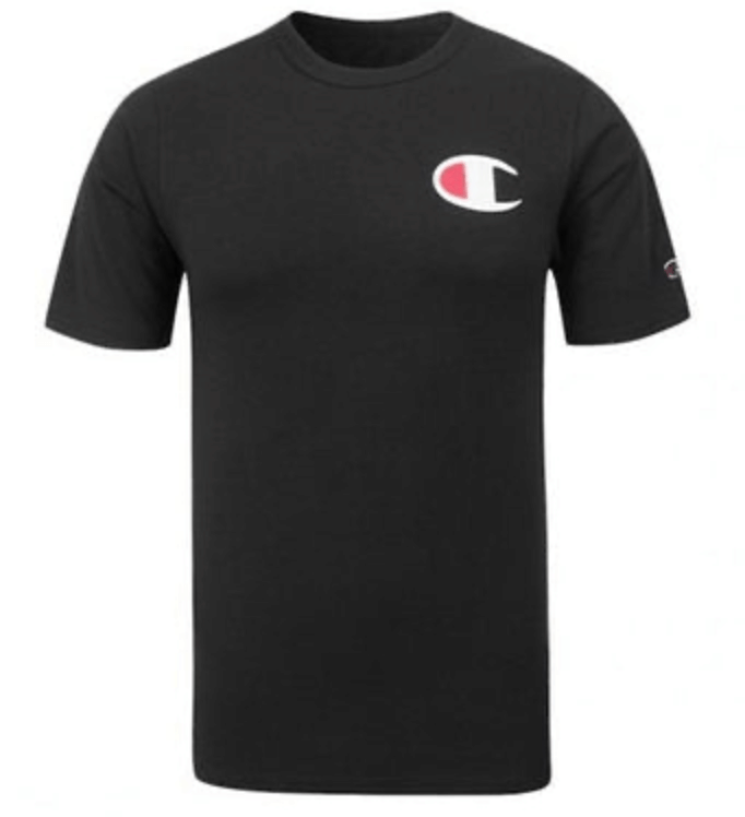 Champion Logo T - Shirt - Black