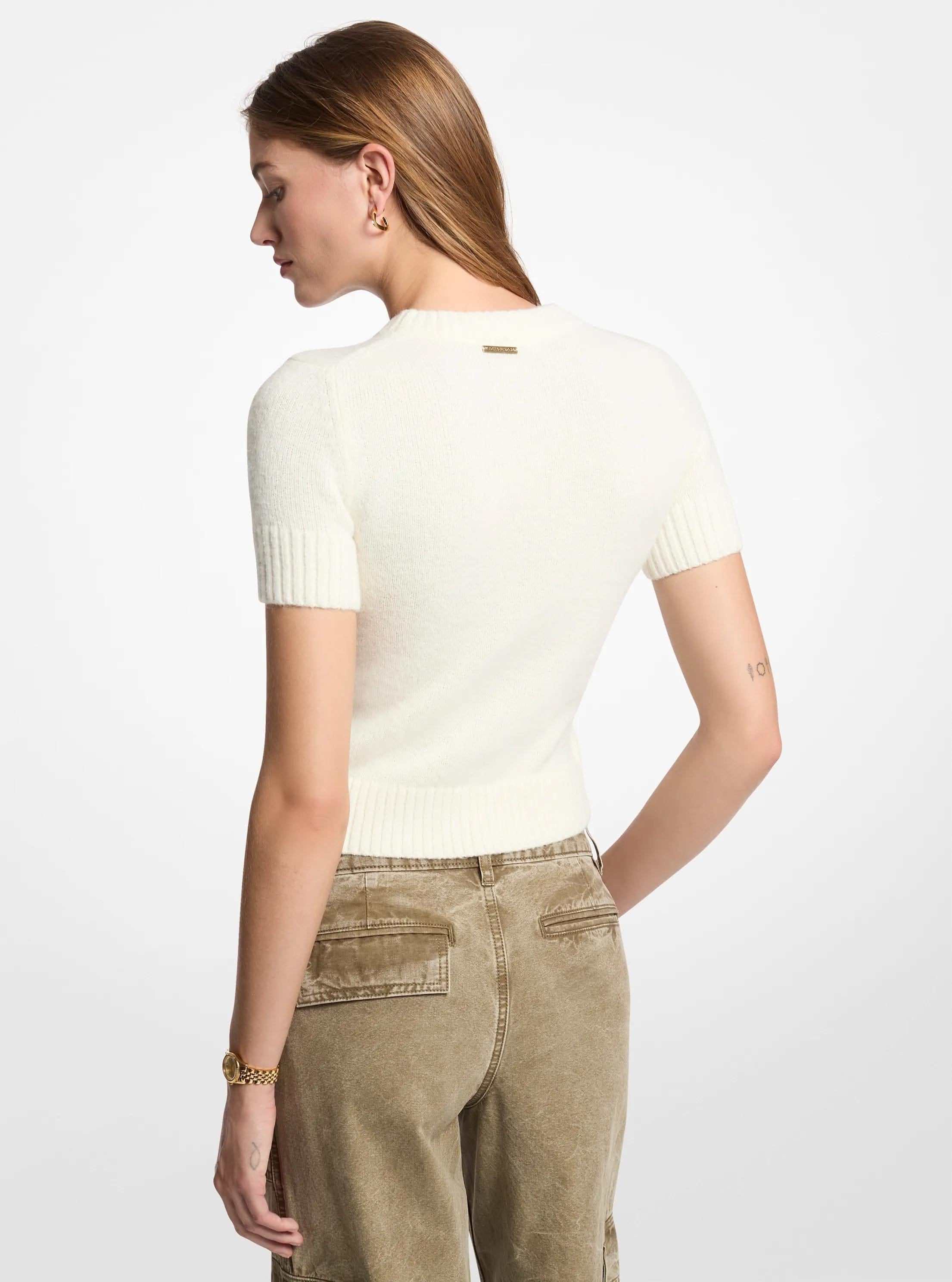 Knit Short - Sleeve Sweater