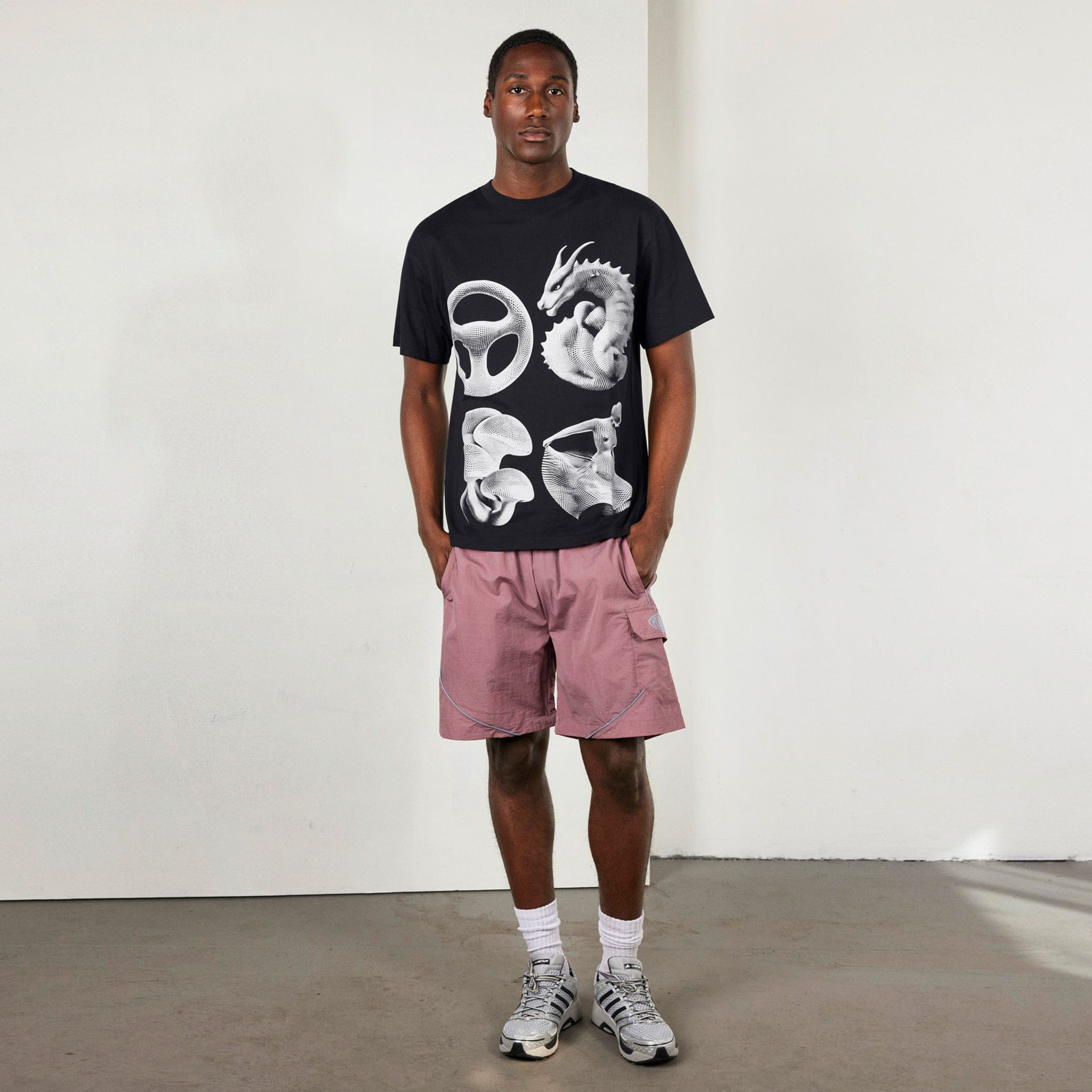 Pleasures DISFUNCTION T-Shirt (BLACK)