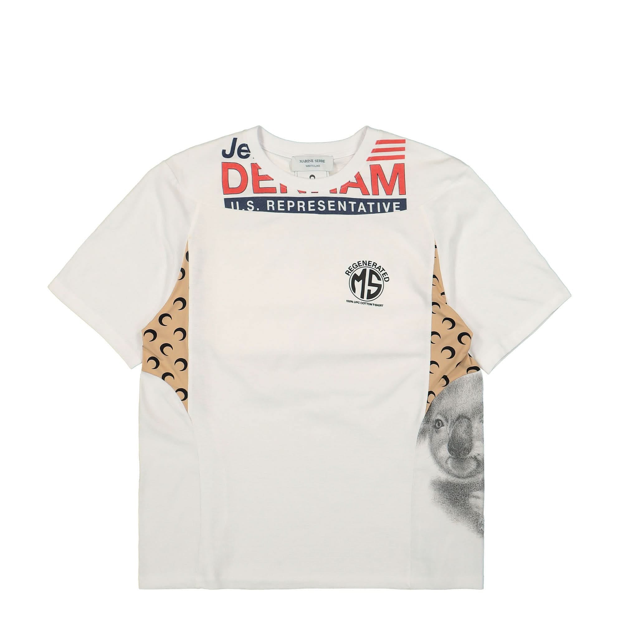Marine Serre Regenerated Graphic T - Shirt
