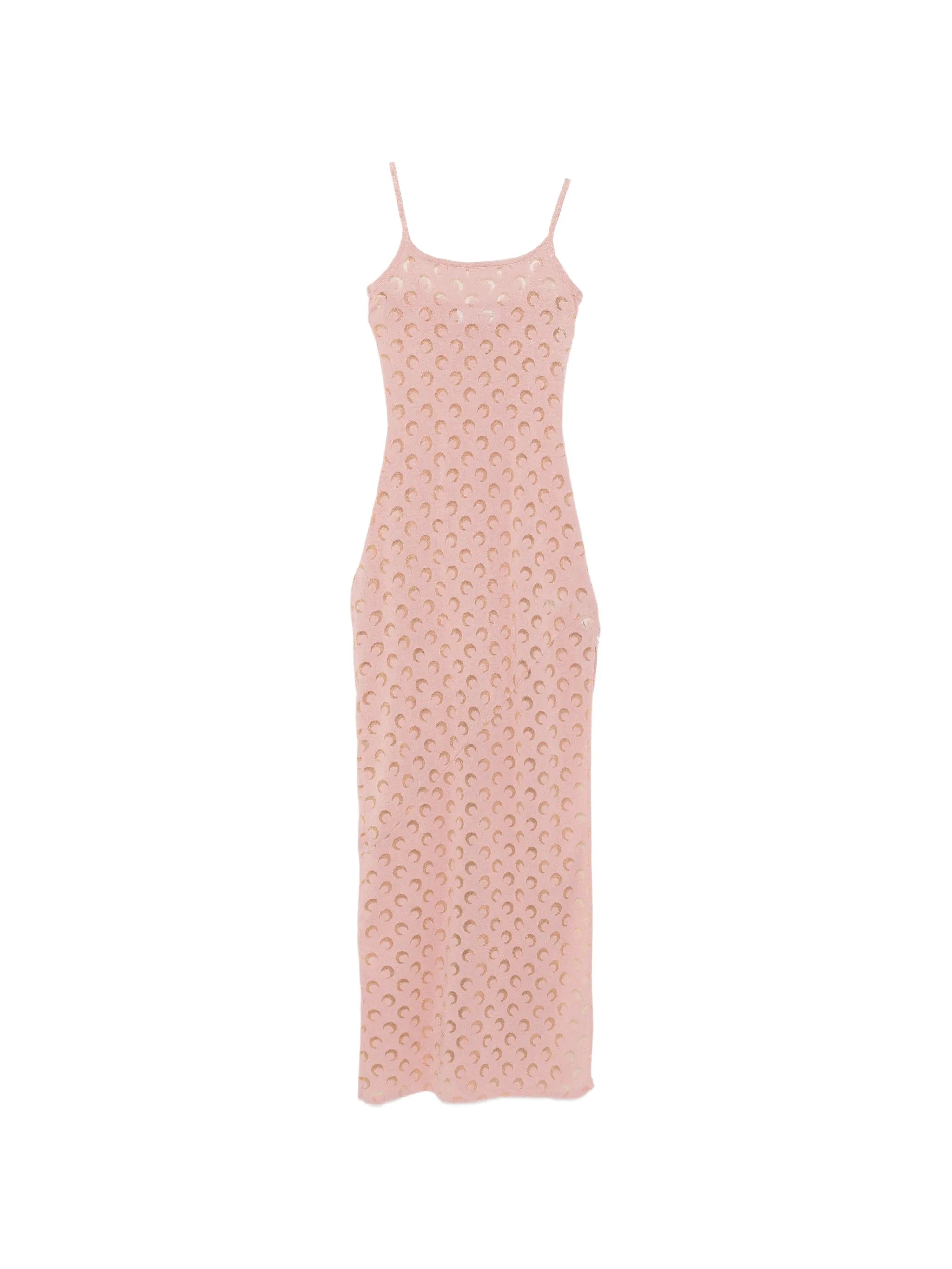 Marine Serre Crescent Moon - patterned maxi dress