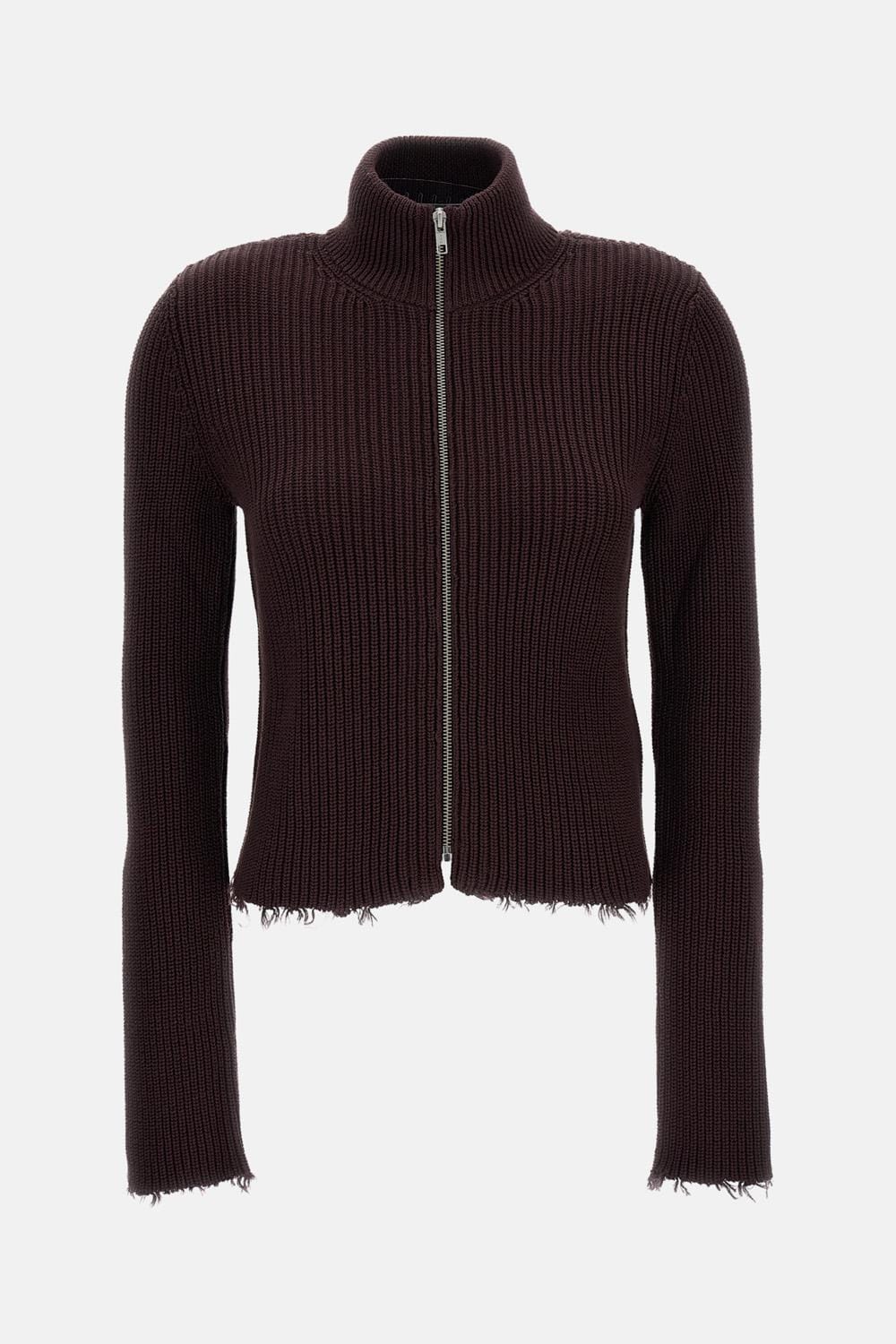 MM6 Maison Margiela CARDIGAN ZIP IN MAGLIA