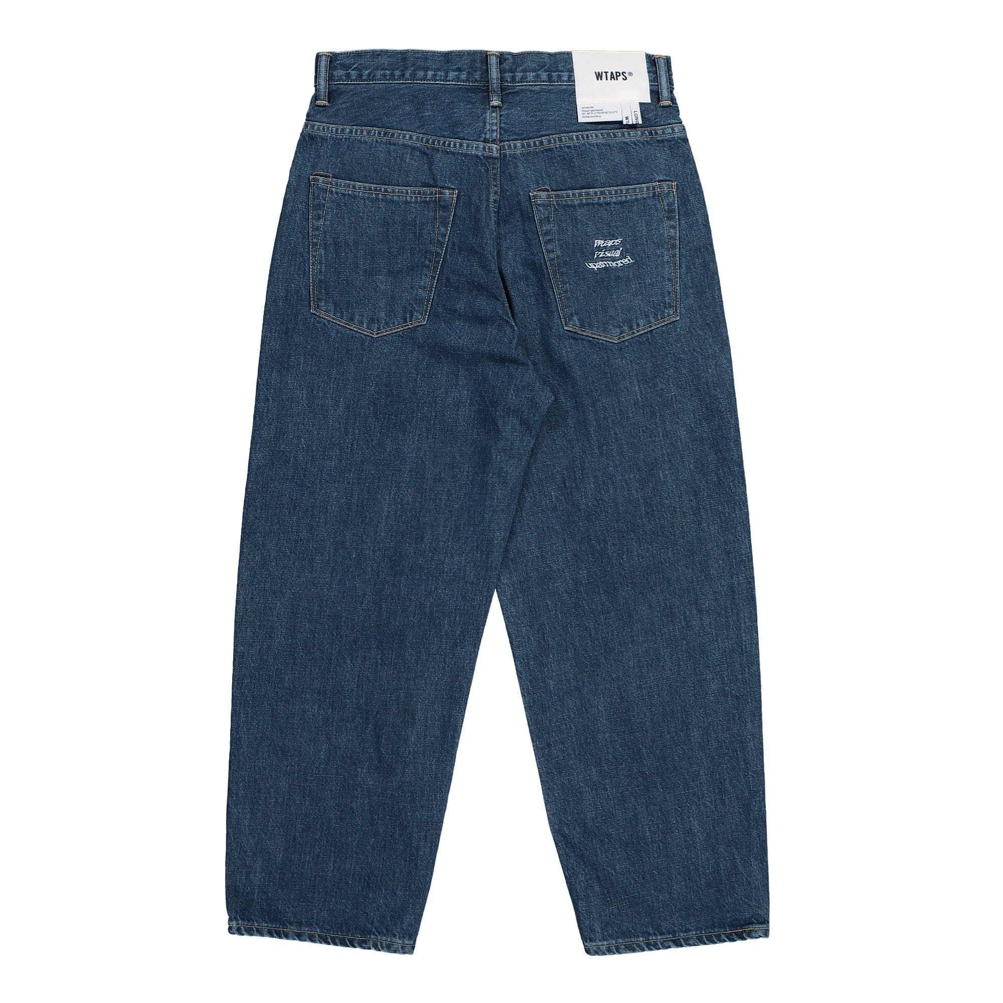 WTAPS Blues Straight / Trousers / Cotton. Denim