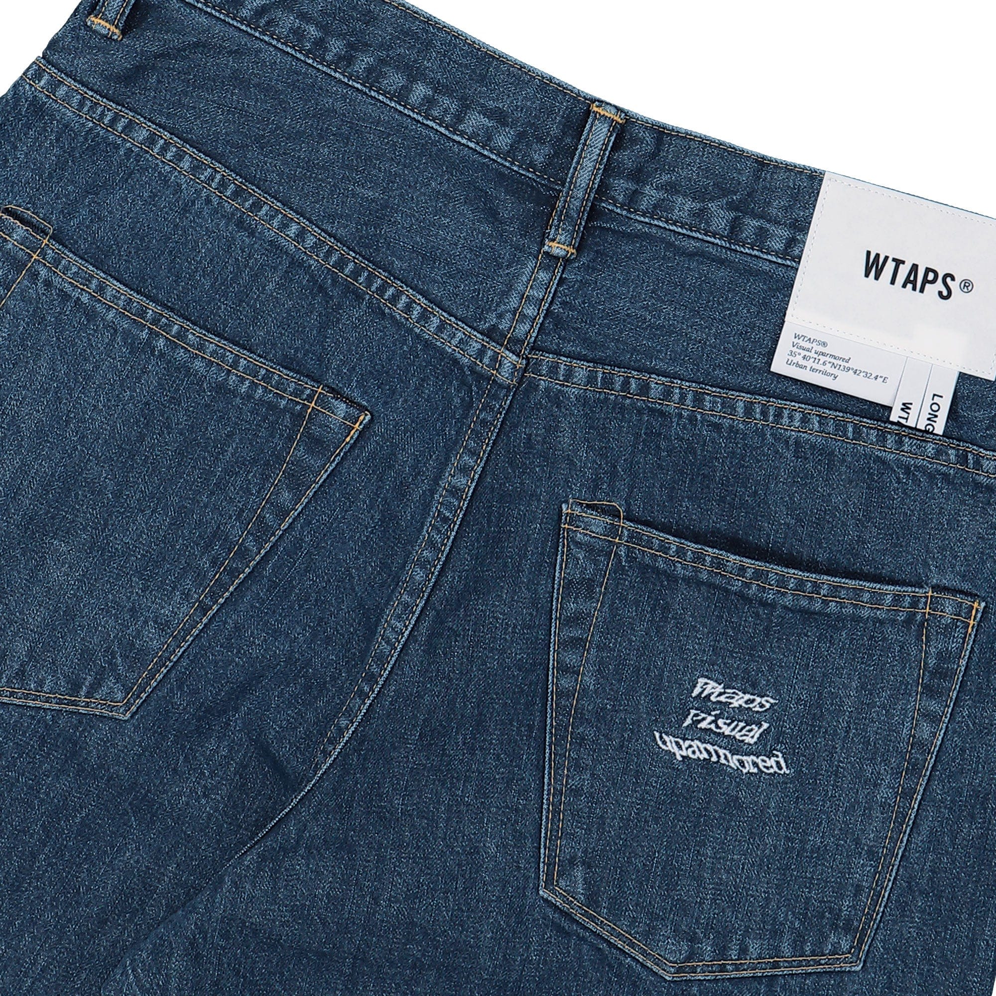 WTAPS Blues Straight / Trousers / Cotton. Denim
