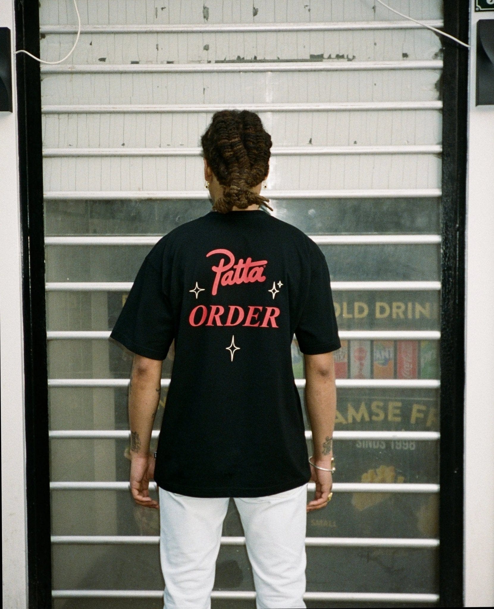 Patta x Order Poster T - Shirt (Black)