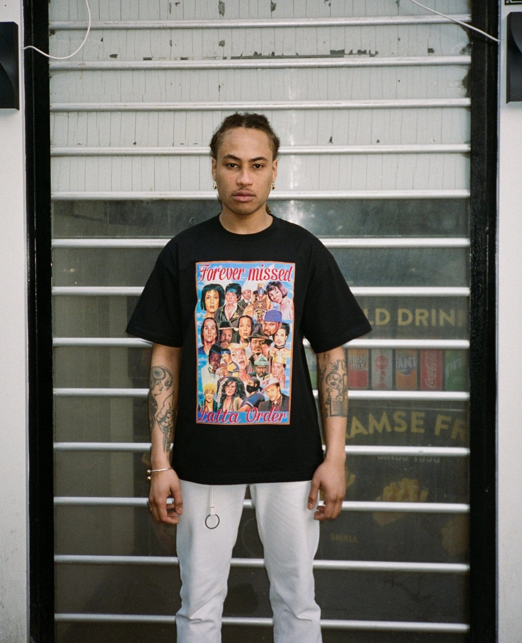 Patta x Order Poster T - Shirt (Black)