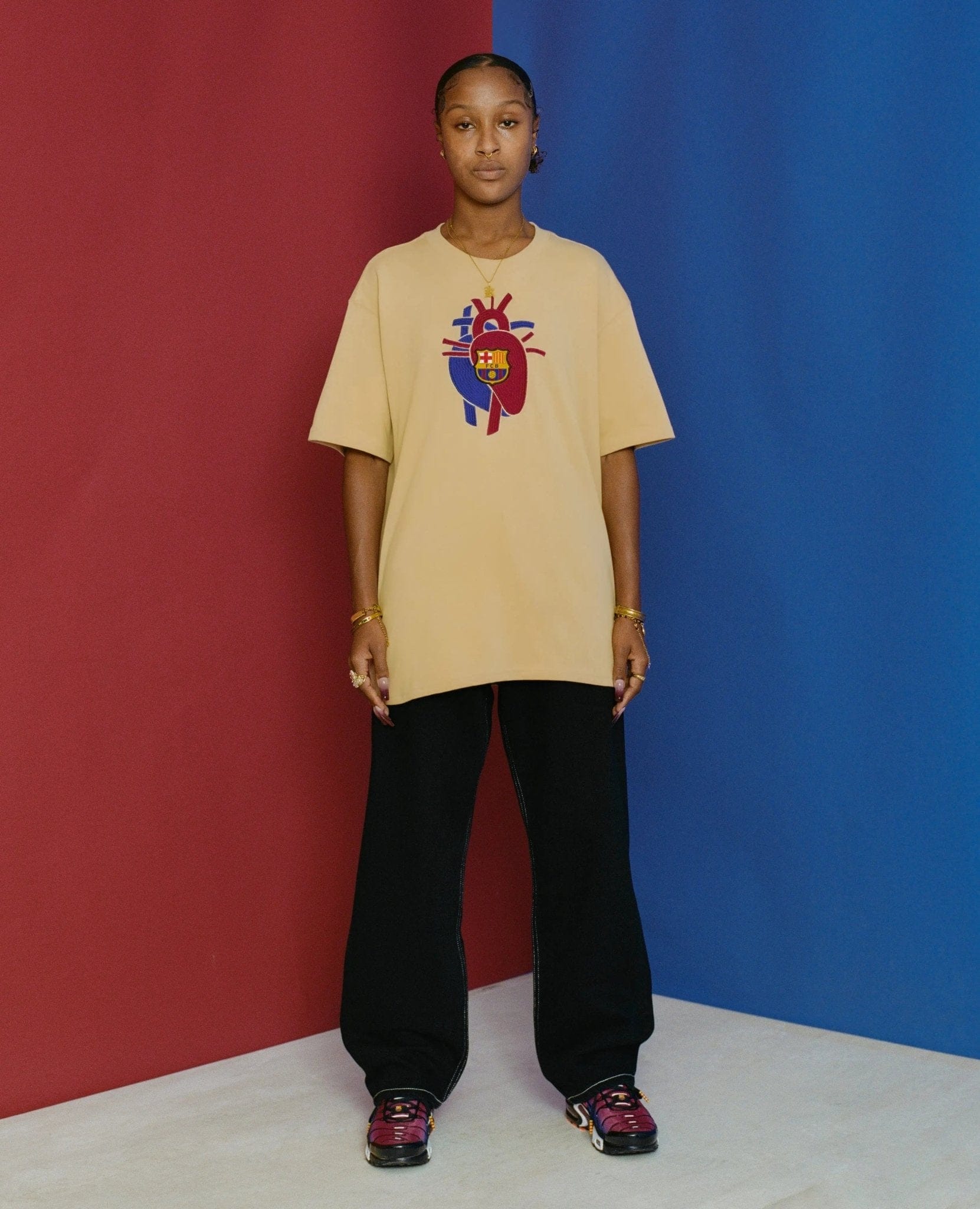 PATTA FCB x Patta Culers del Món T - Shirt (Sesame)