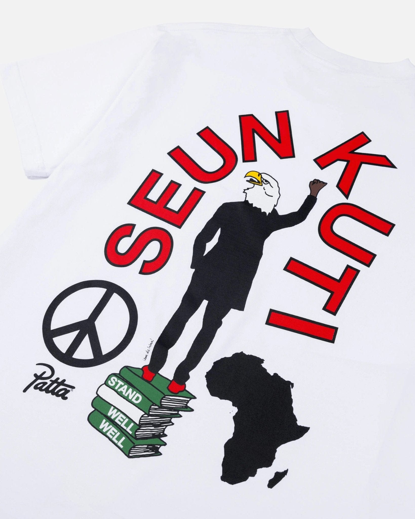 Patta Soundsystem x Seun Kuti T - Shirt (White)
