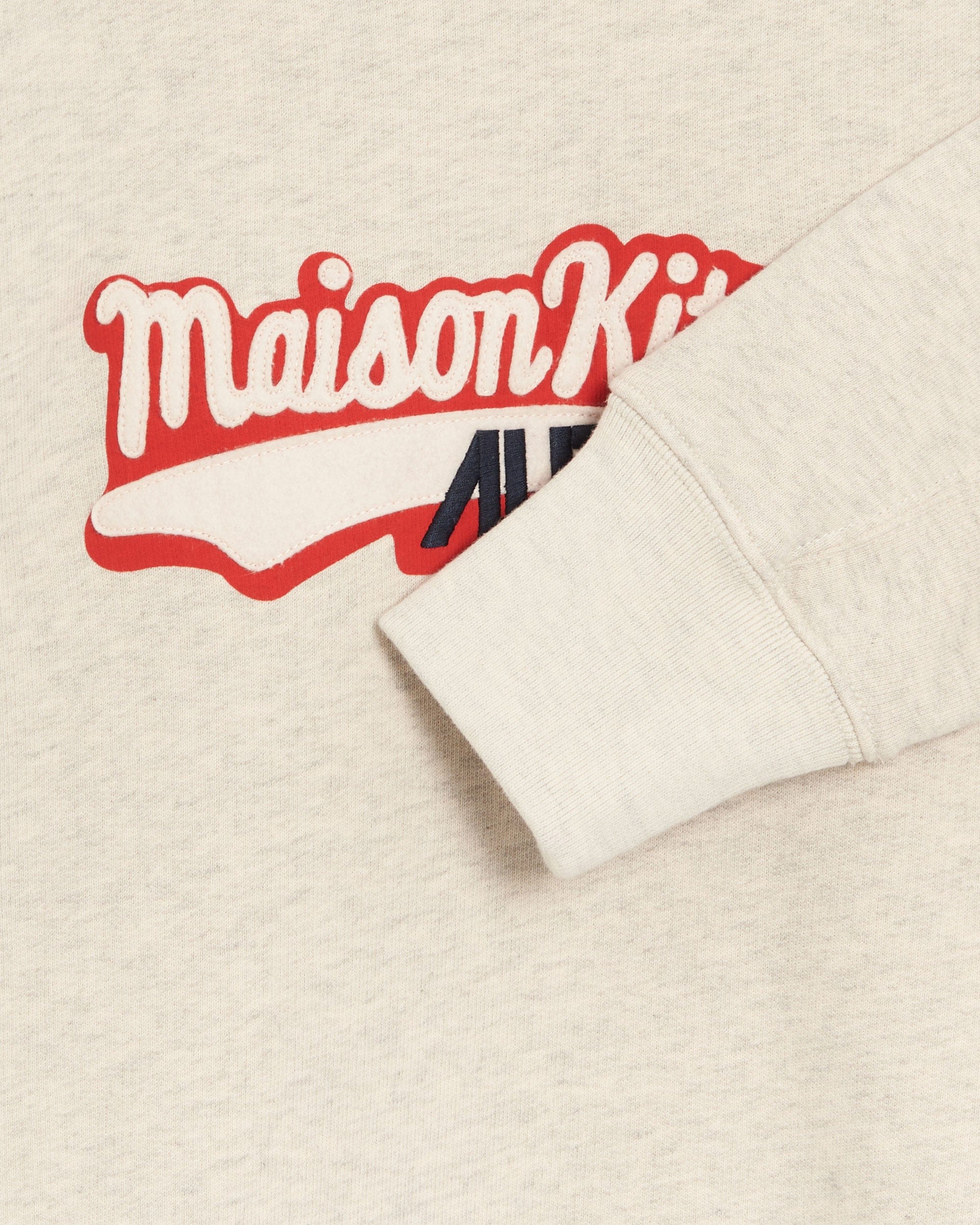 Autry Sudadera con logo Autry x Maison Kitsuné Varsity para hombre