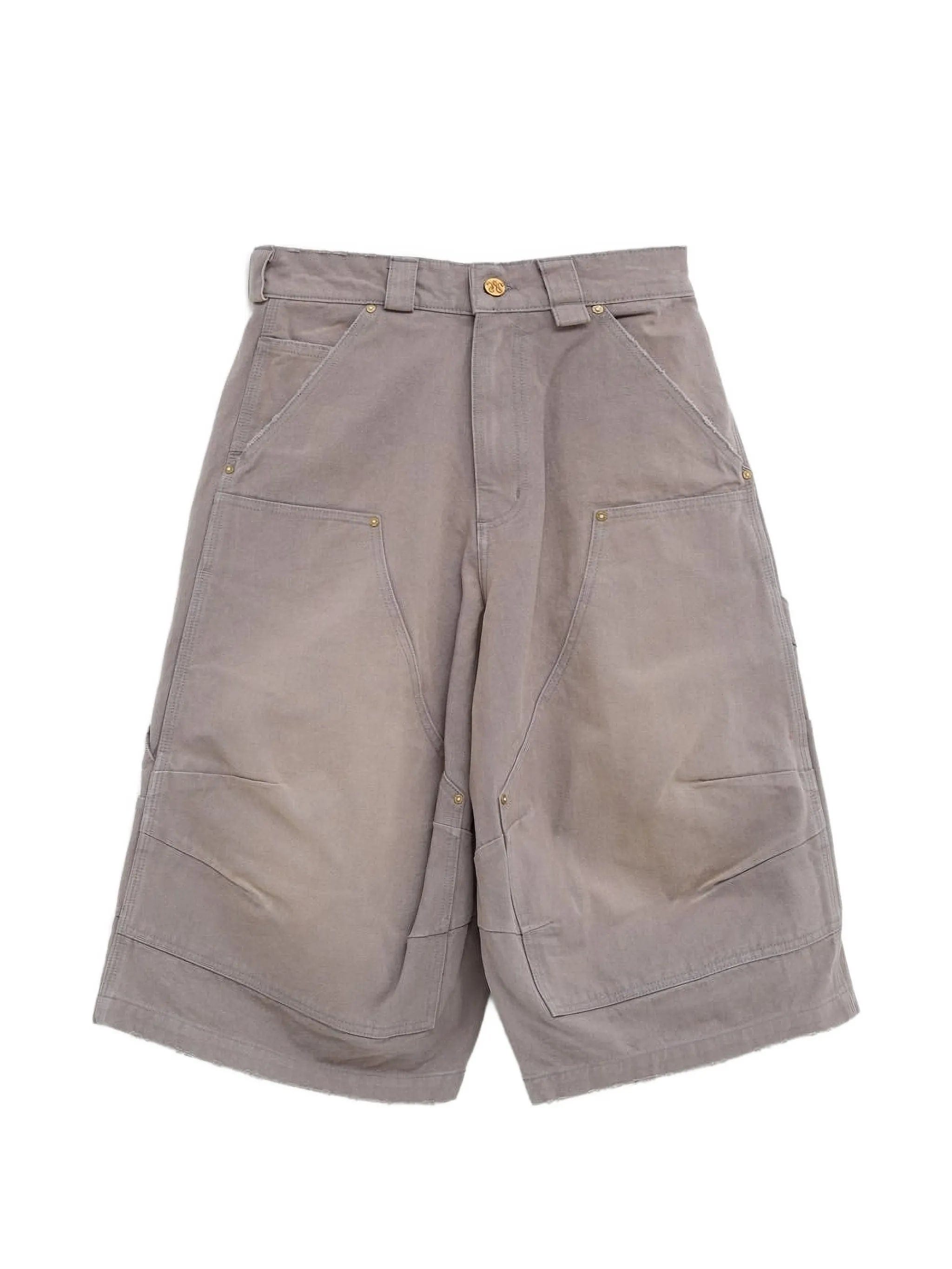 Willy Chavarria logo - embroidered shorts
