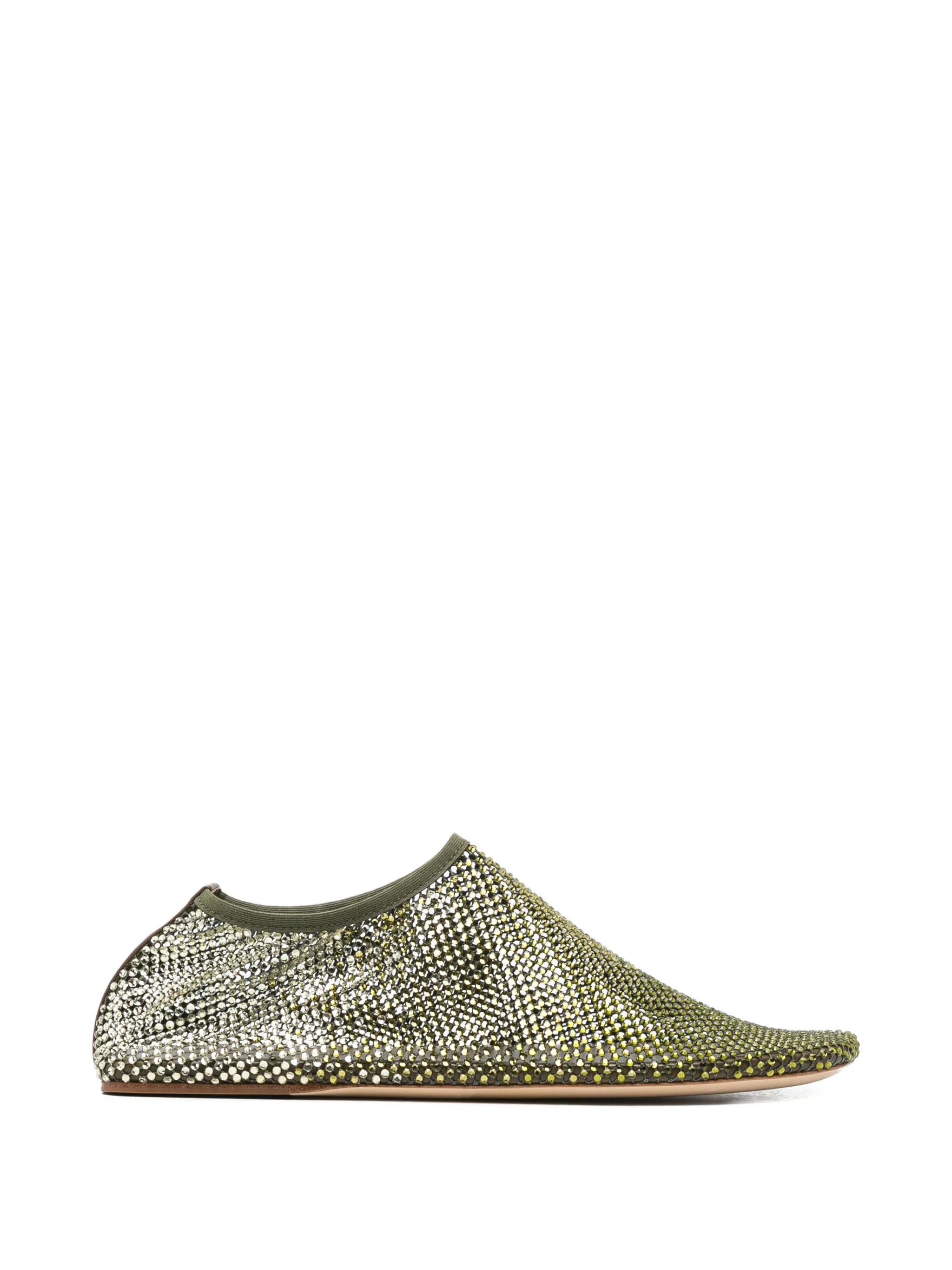 Christopher Esber Minette crystal - embellished ballet flats