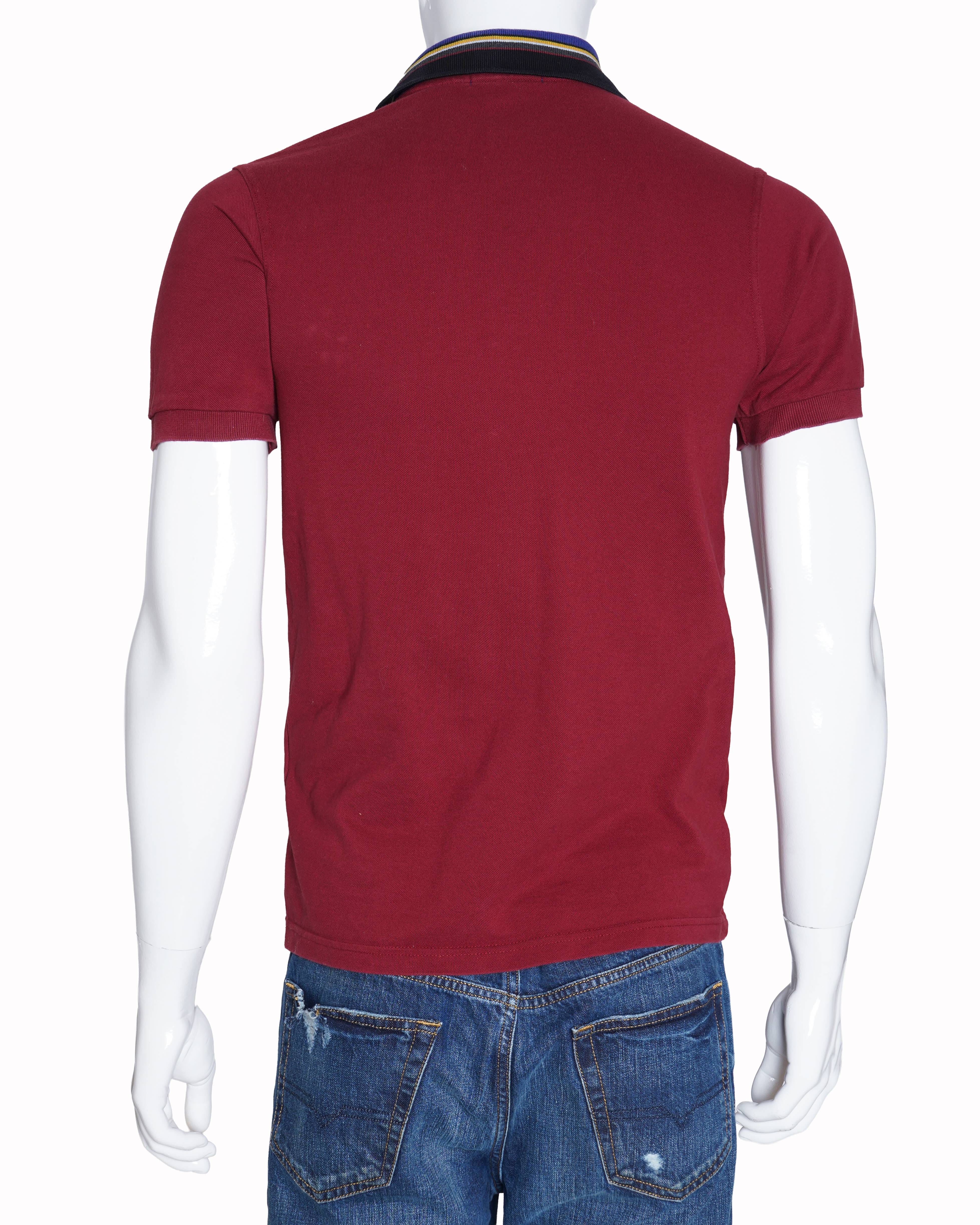 Fred Perry Maroon Polo T - Shirt