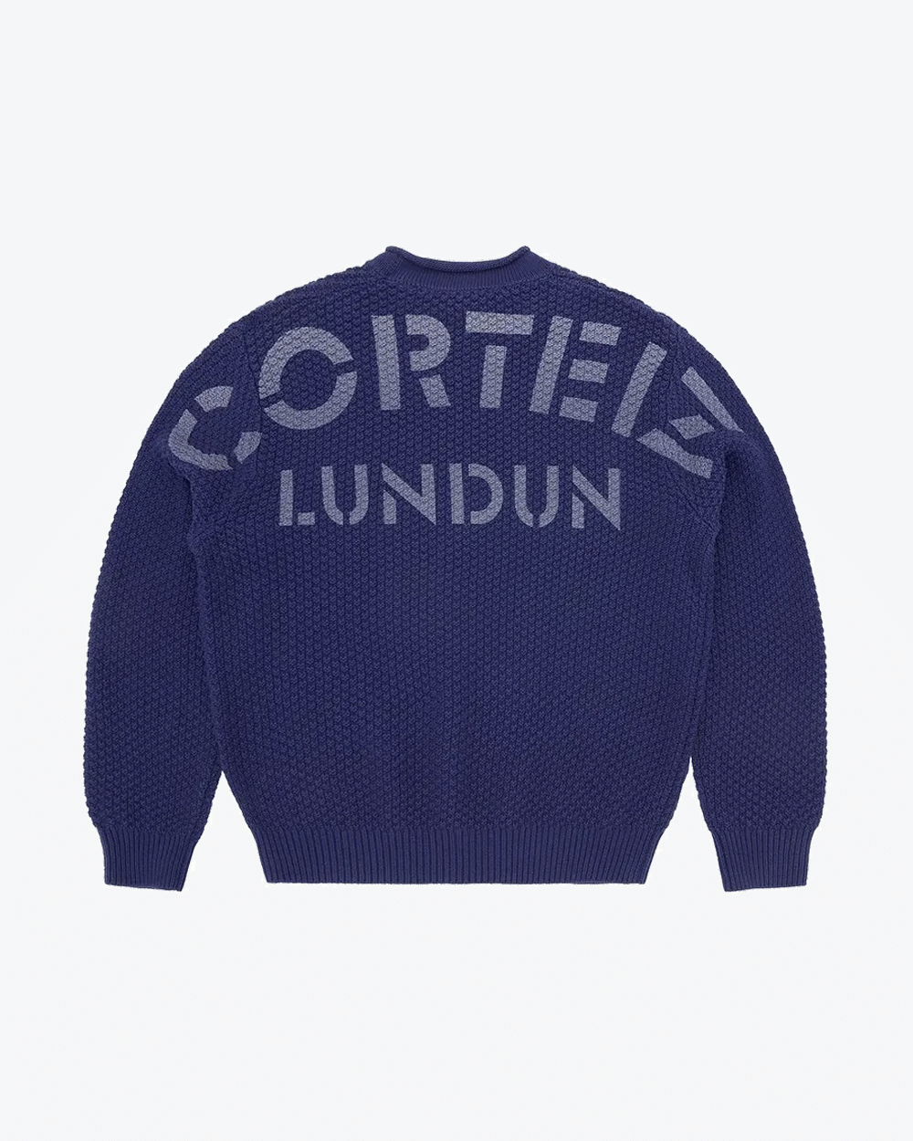 CORTEIZ GUERILLAZ KNIT SWEATER NAVY
