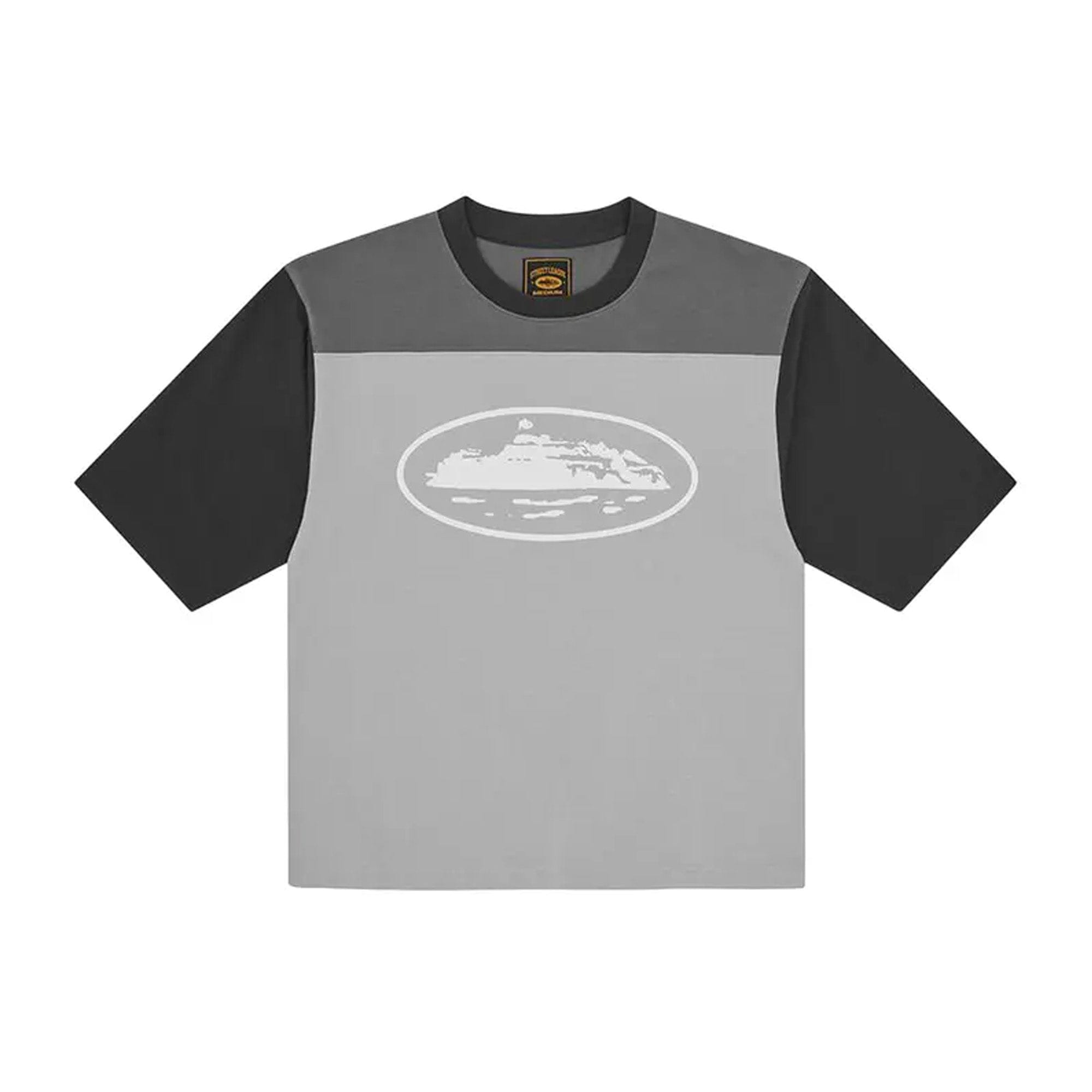 Corteiz Alcatraz Heavyweight Varsity Jersey Grey (2024)