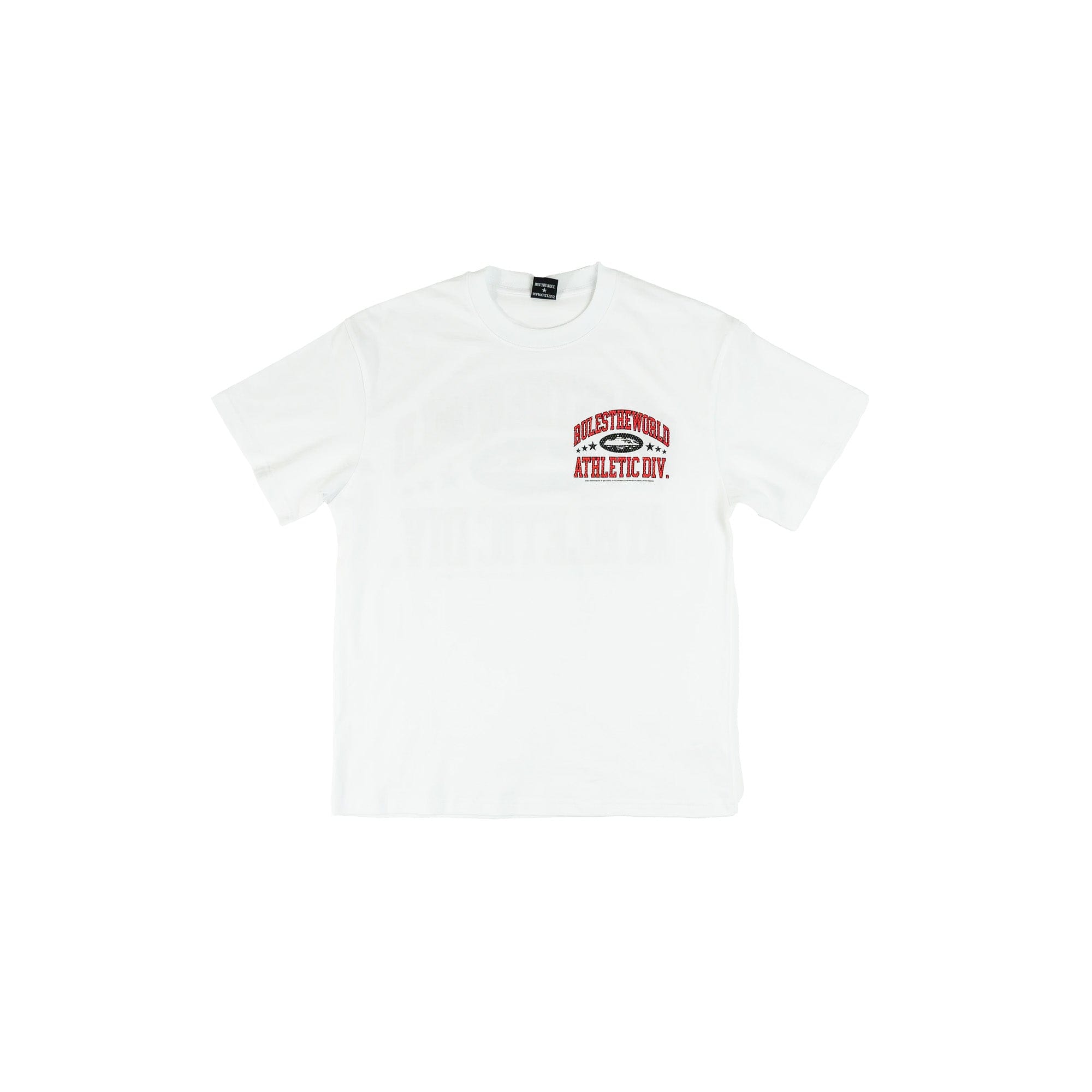 Corteiz RTW Athletic Division T-Shirt White Red