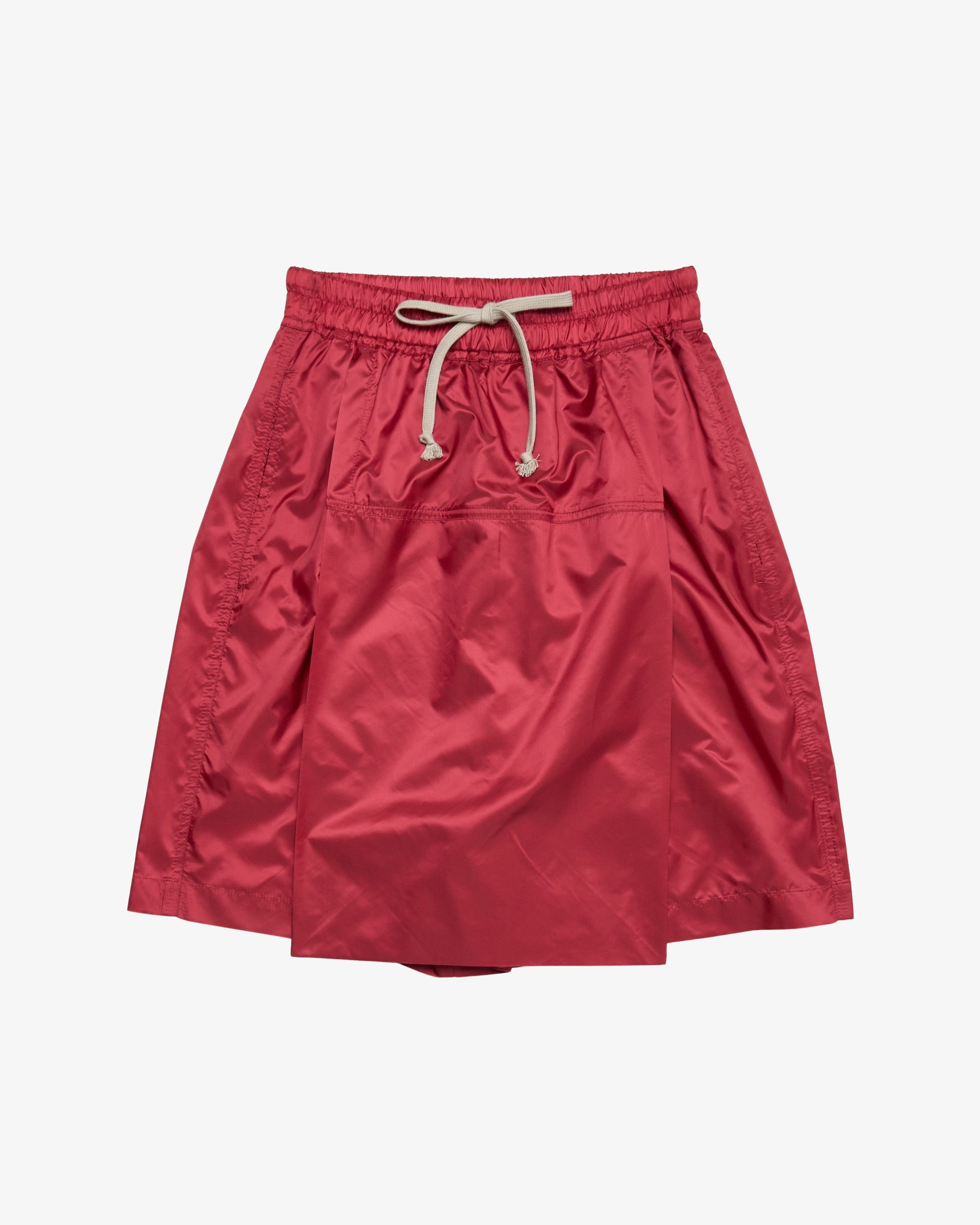 Rick Owens - Men's Moncler Kiltshorts - (Carnelian)