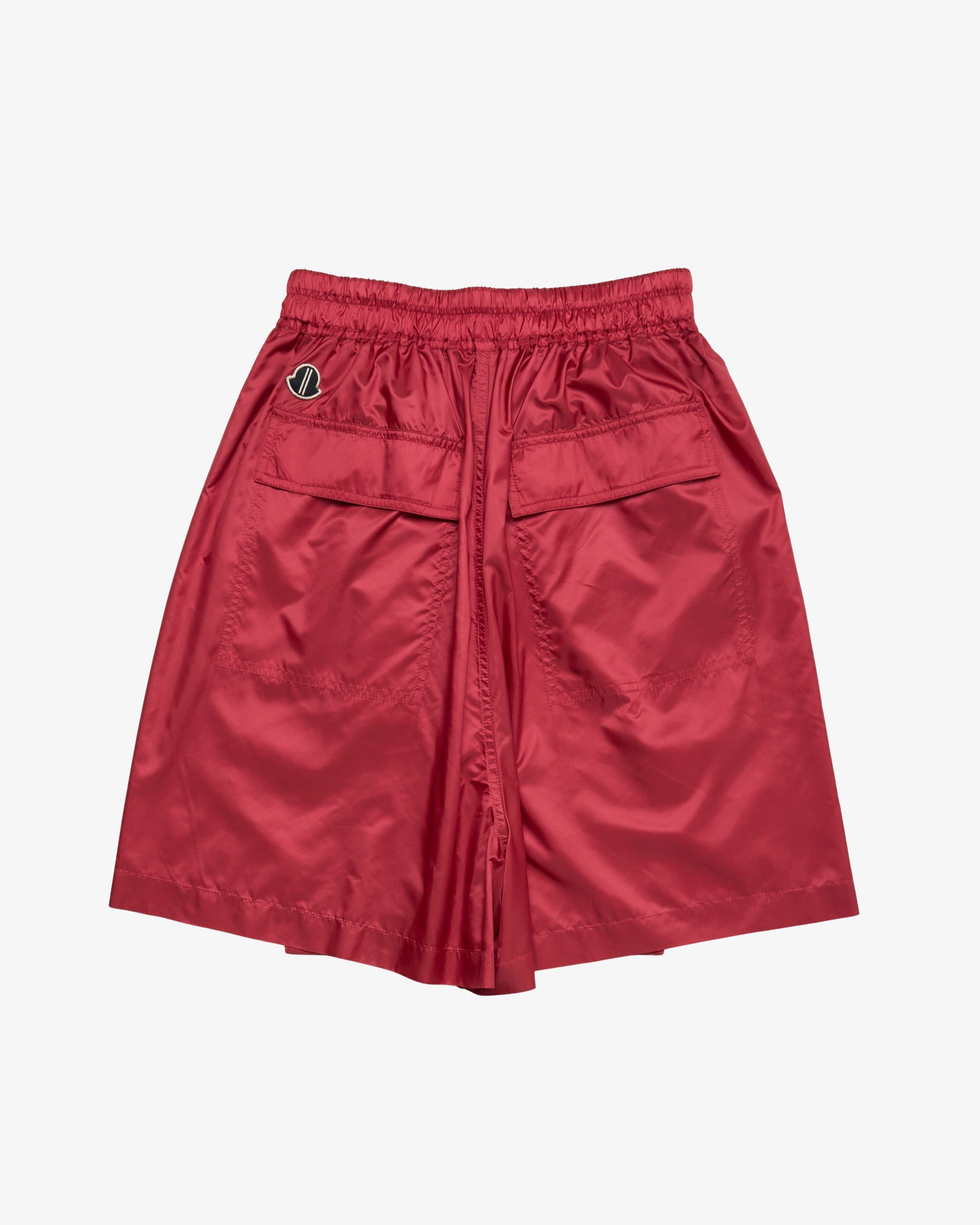 Rick Owens - Men's Moncler Kiltshorts - (Carnelian)