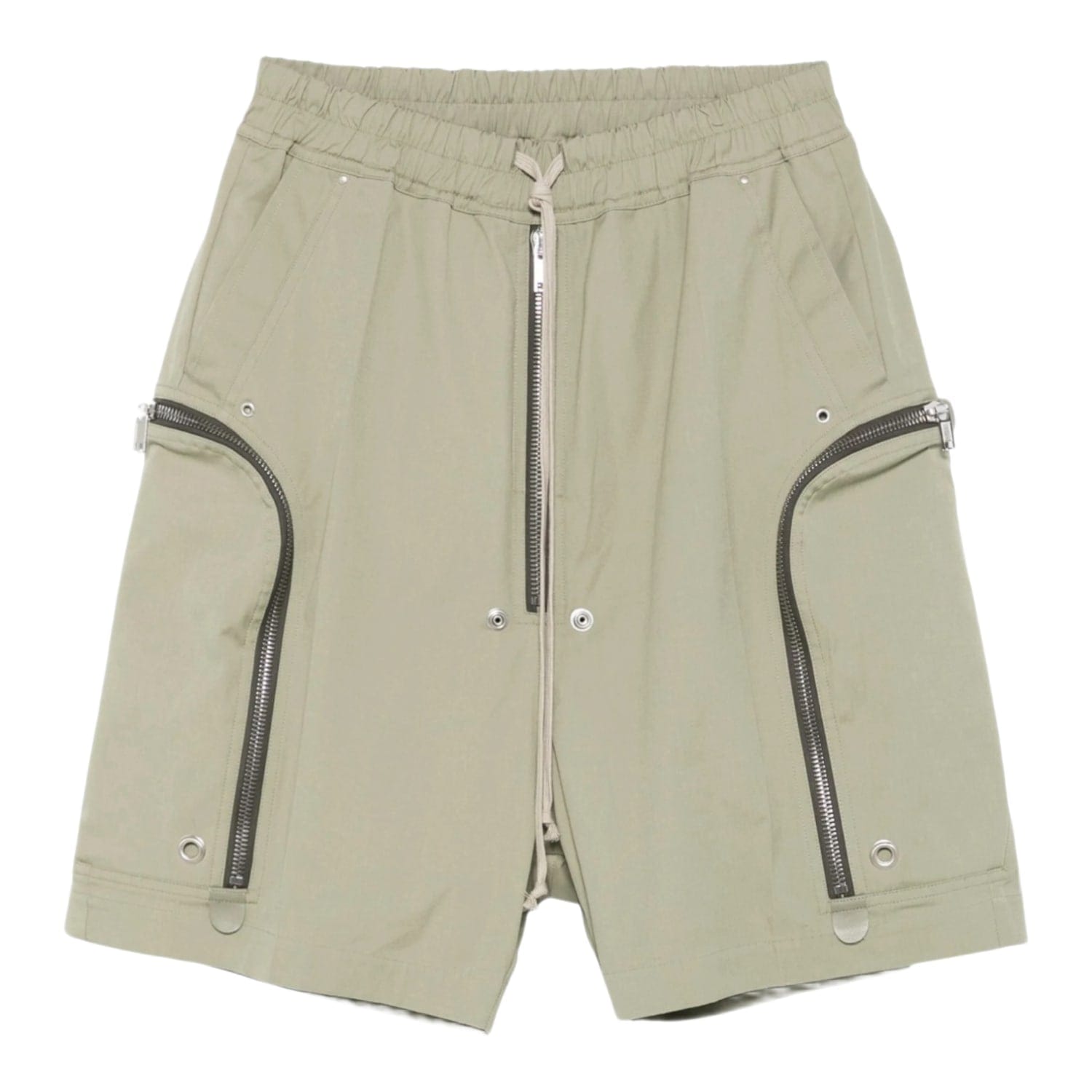 Rick Owens Bauhaus Bela Cargo Shorts Celadon