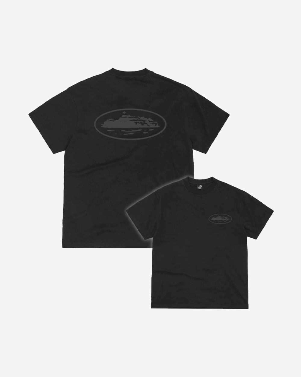 CORTEIZ OG ISLAND REFLECTIVE BLACK T-Shirt
