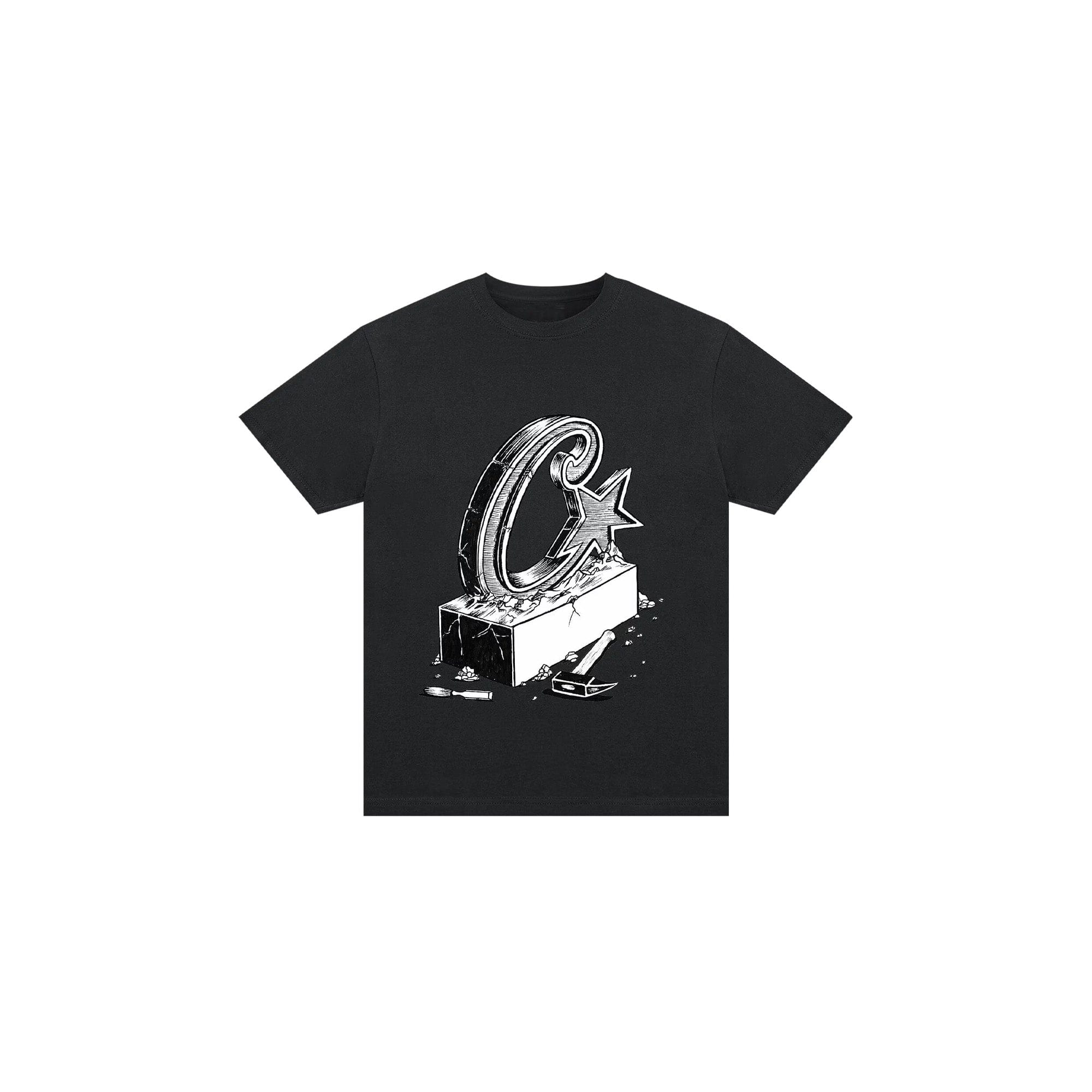 Corteiz Chisel T-Shirt Black