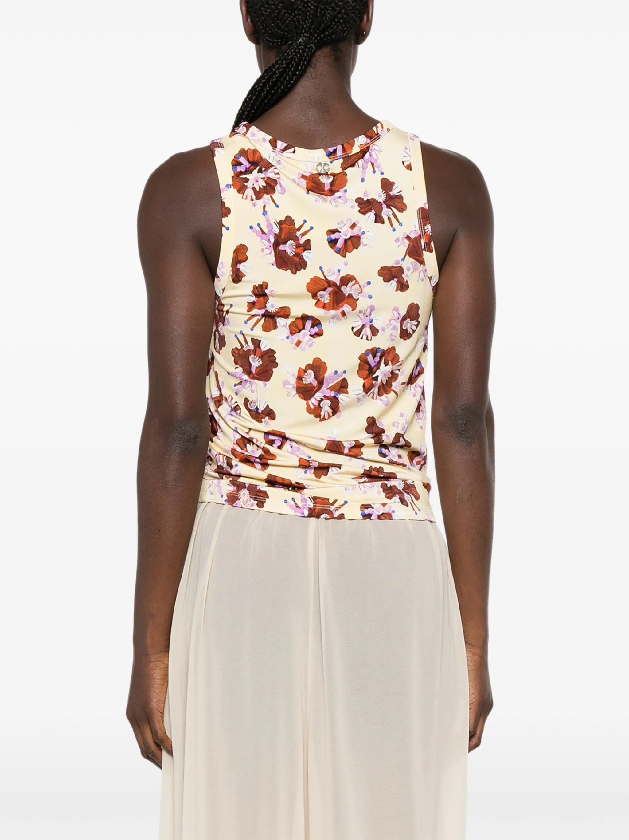 Rabanne floral - pattern ring - detail top