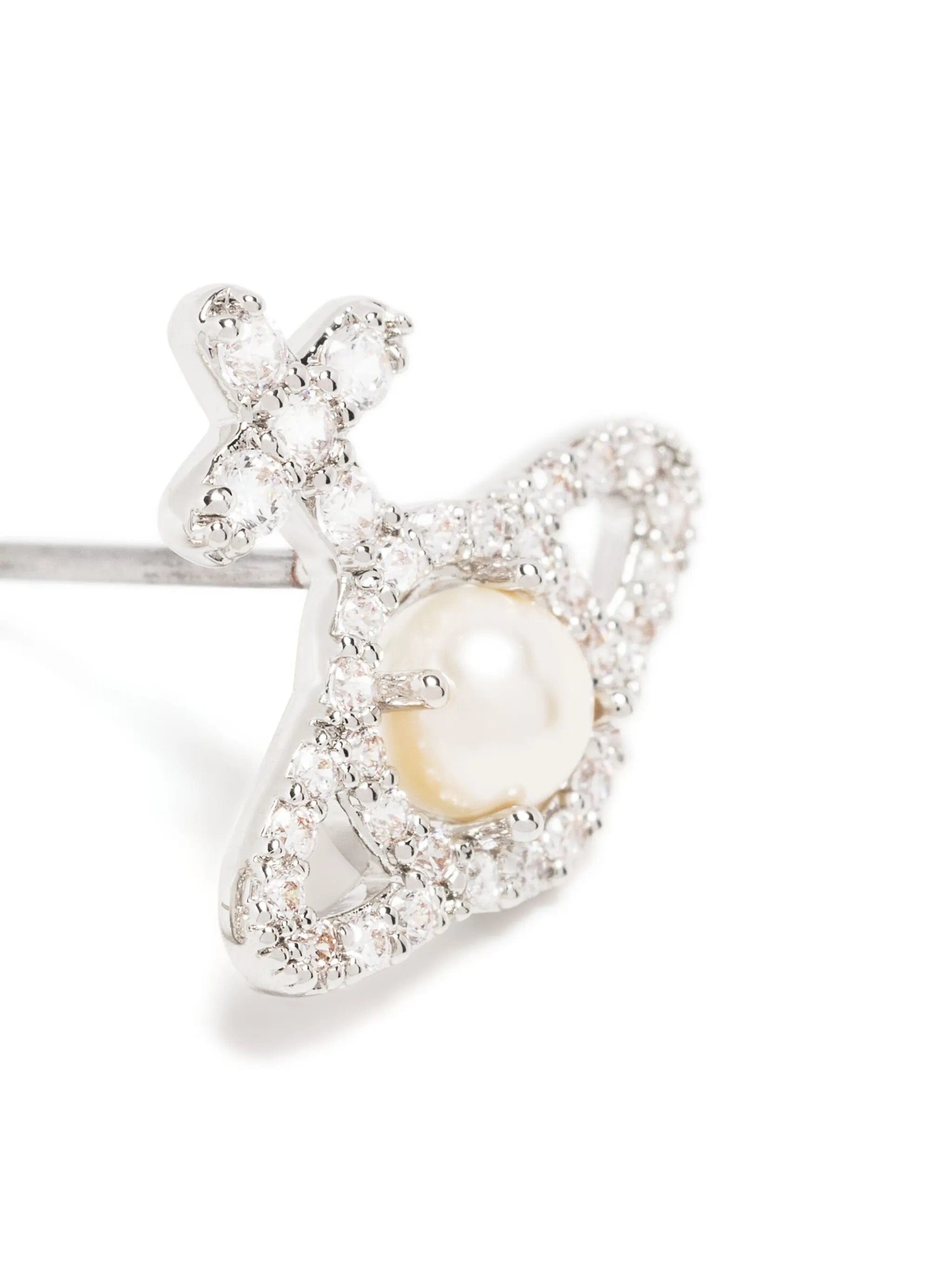 Vivienne Westwood orb pearl earrings