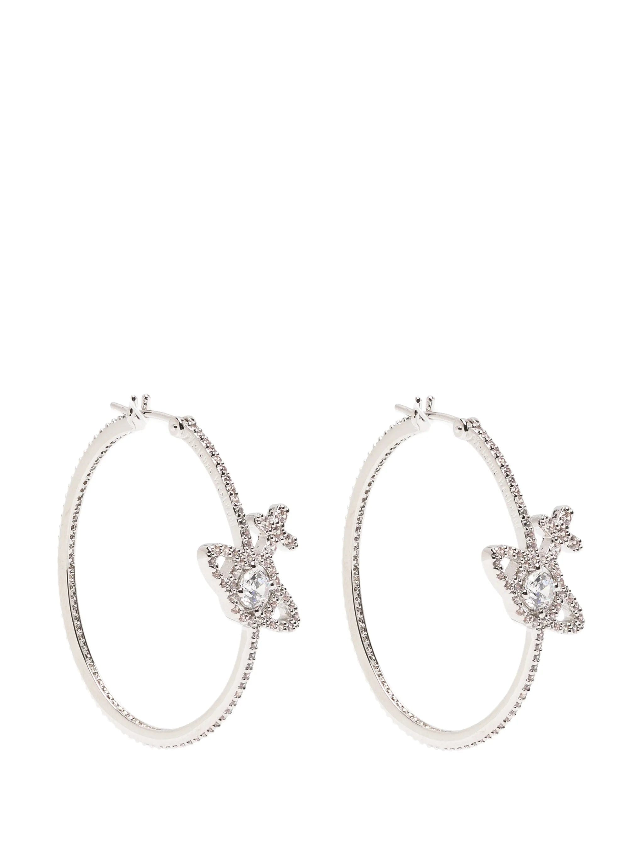 Vivienne Westwood Orb hoop earrings