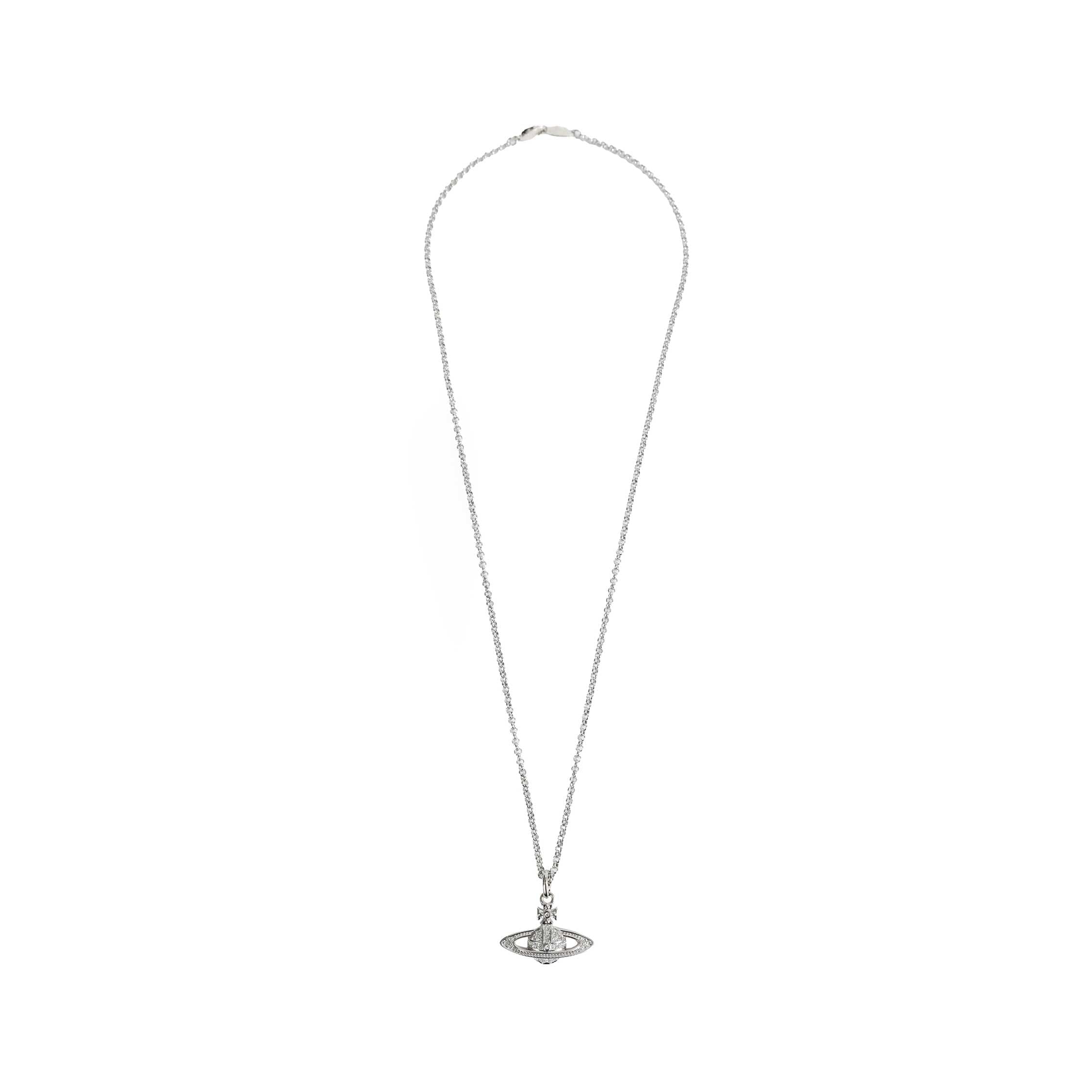 Vivienne Westwood Mini Bas Relief Orb Pendant Necklace