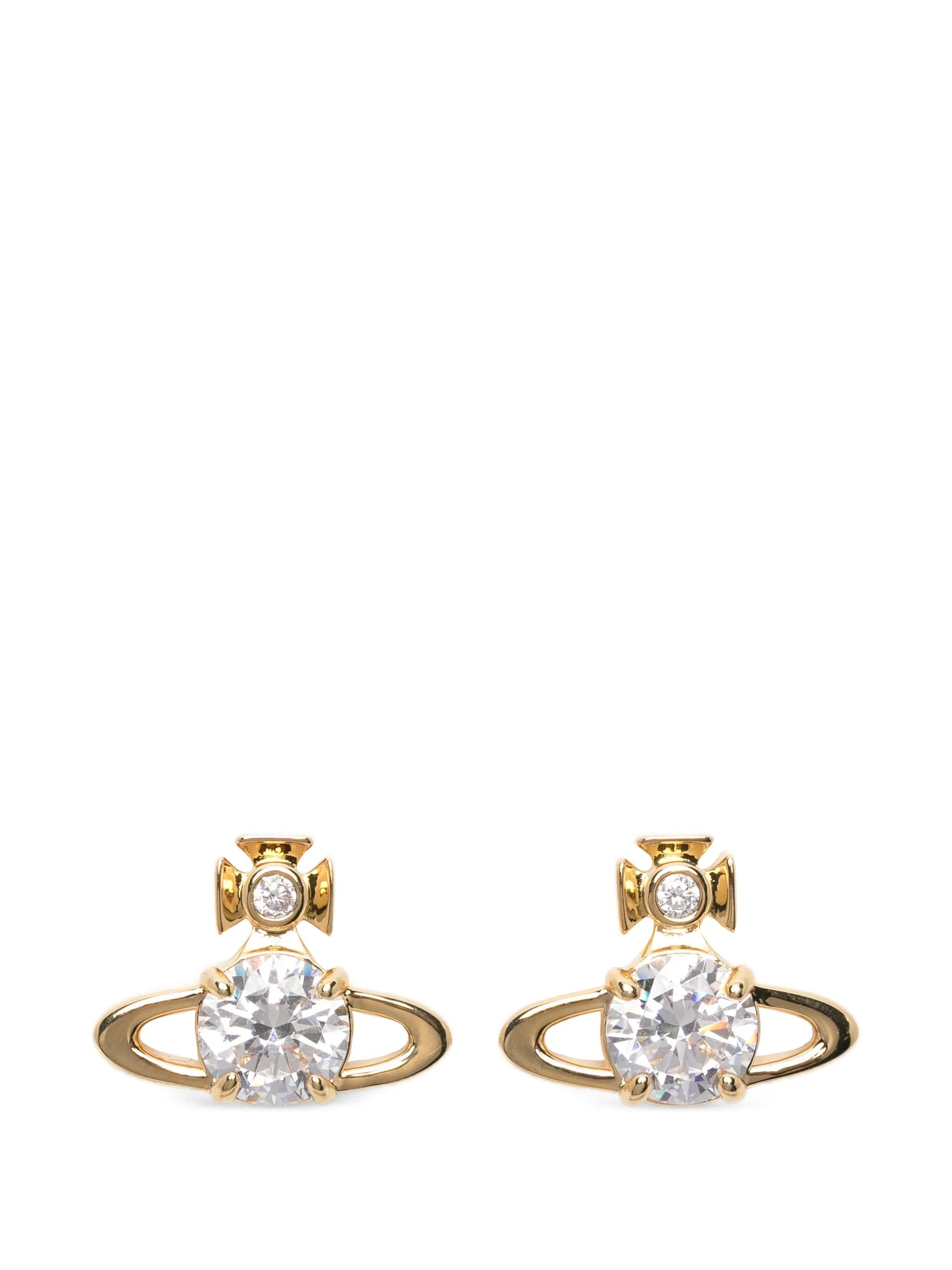 Vivienne Westwood Reina crystal - embellished earrings