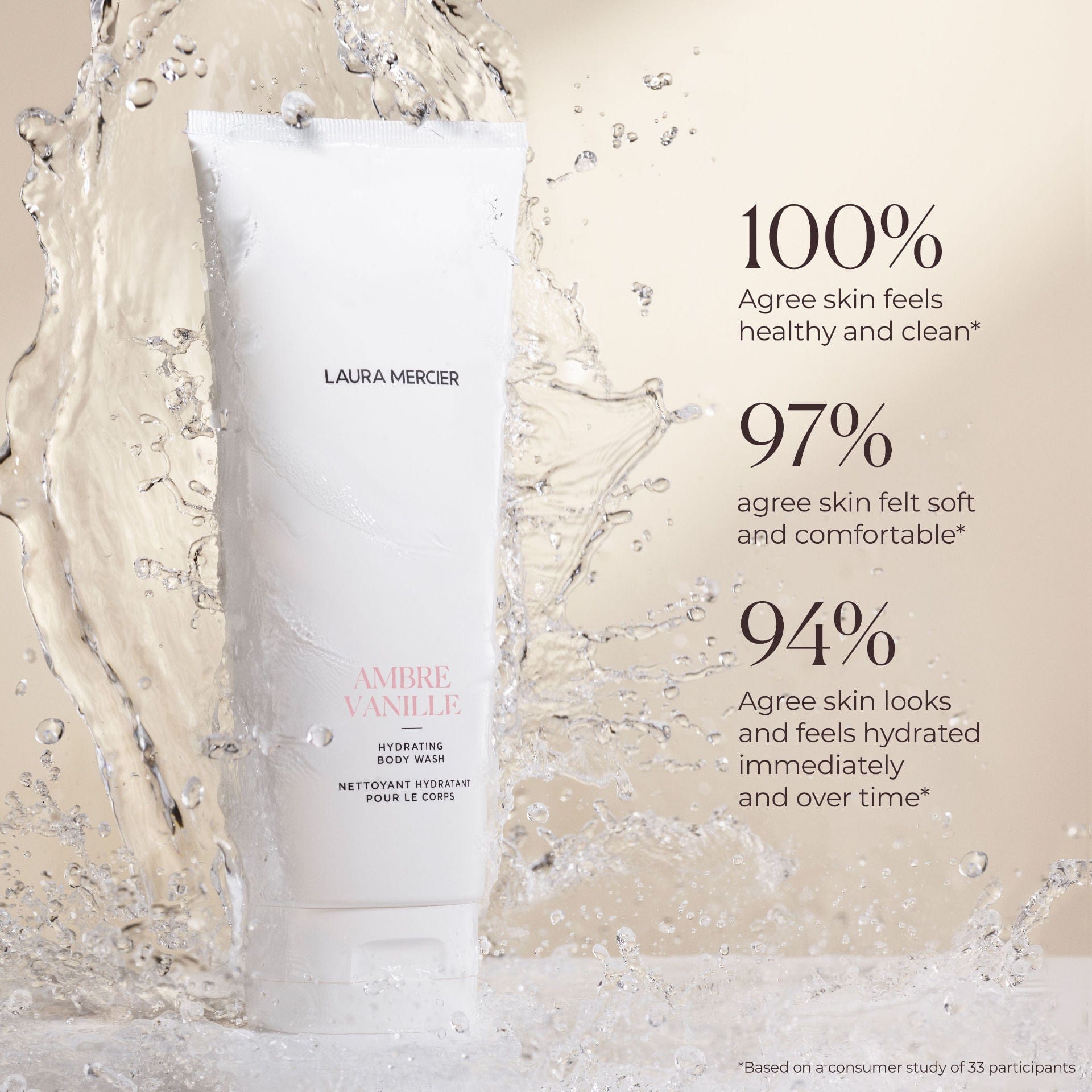 Laura Mercier Hydrating Body Wash Almond Coconut