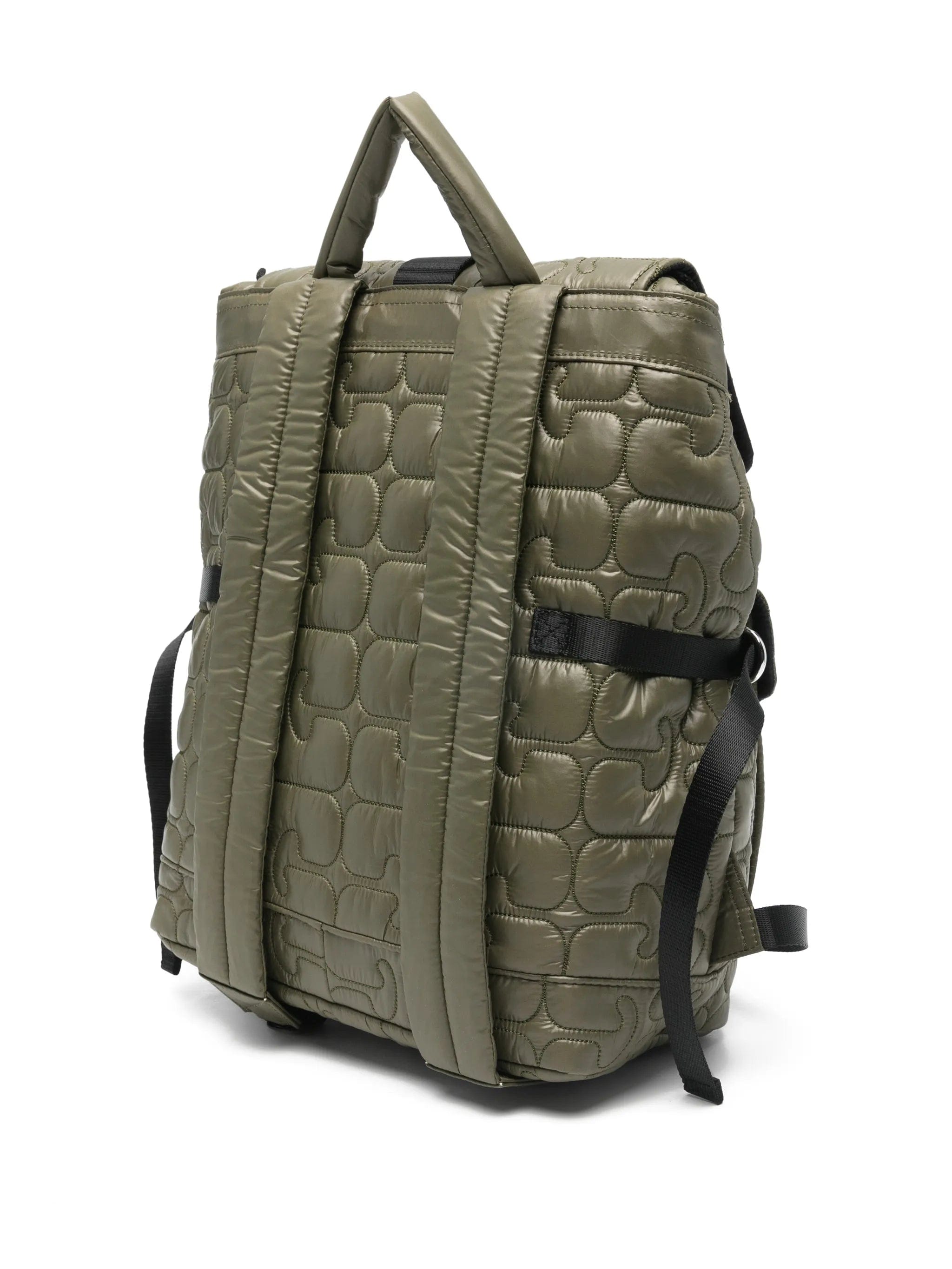 GANNI quilted Re - Tech backpack