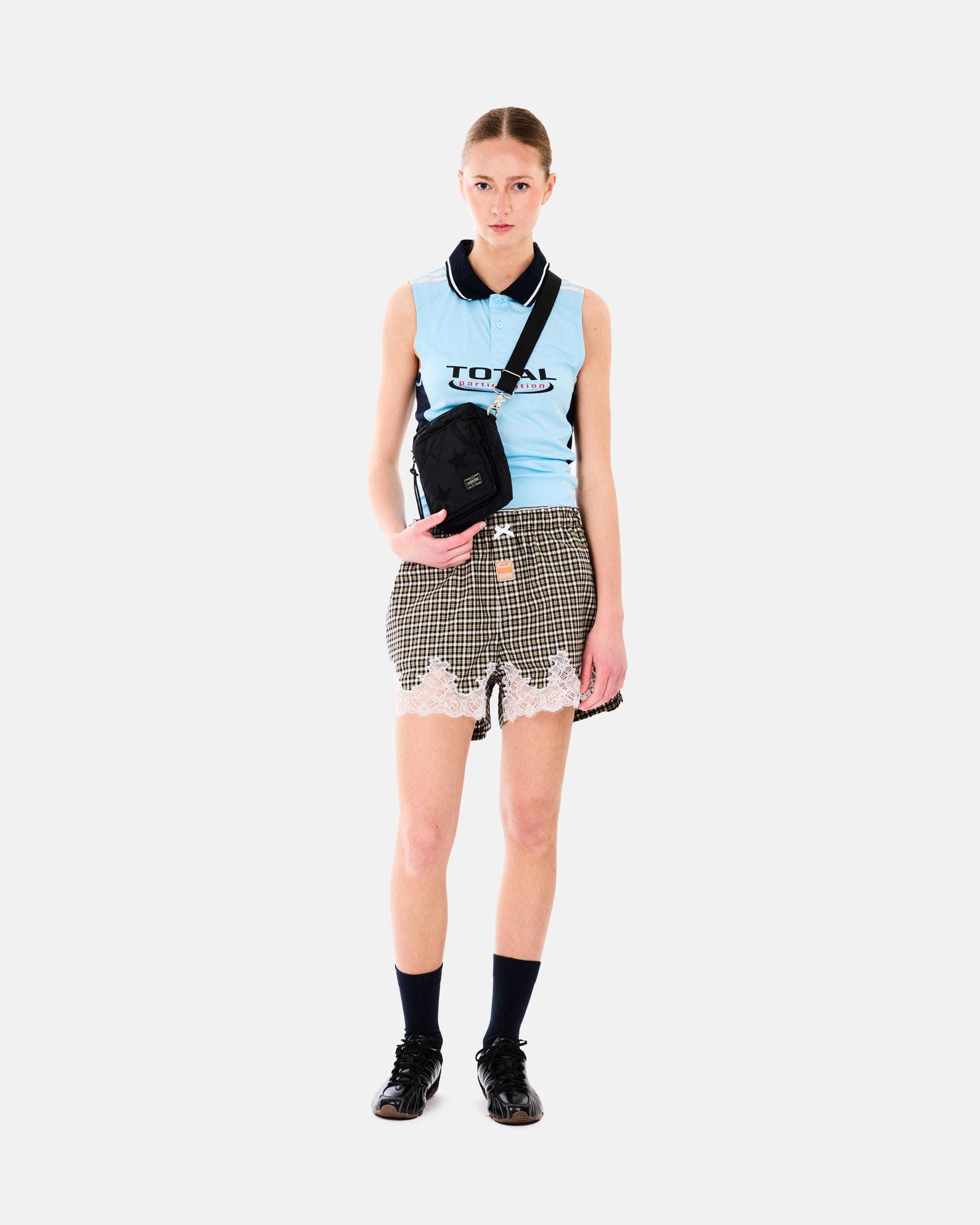 Yoshida & Co. (porter) Flag Vertical Shoulder Bag