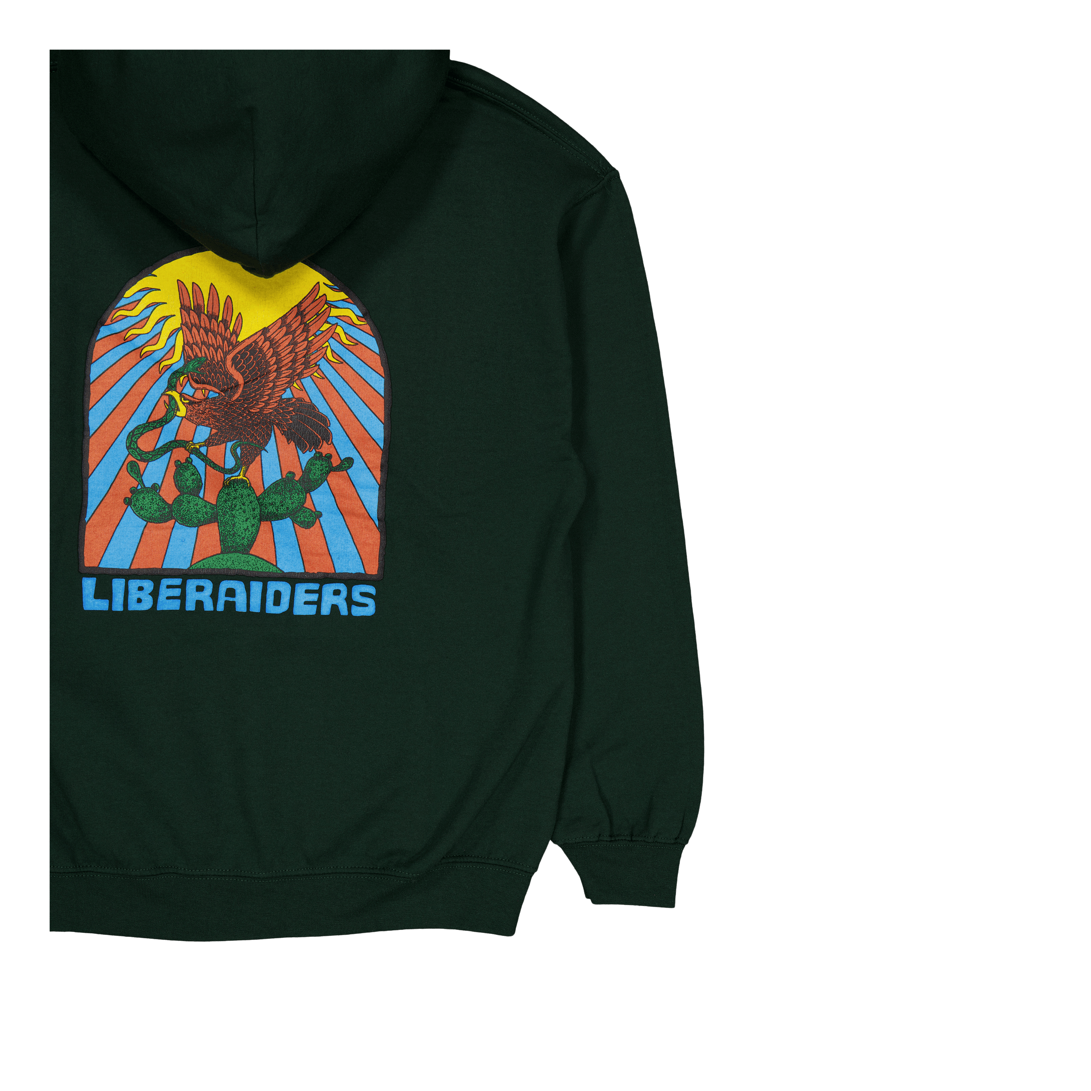 Liberaiders La Tierra Del Sol Hoodie Green