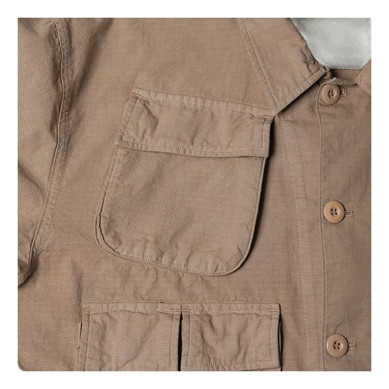 Liberaiders Rip Stop Fatigue Jacket Coyote