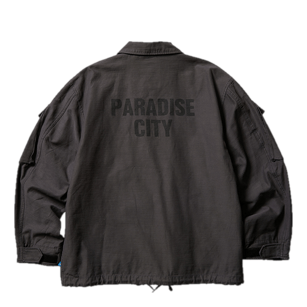 Liberaiders Garmentdyed Tactical Jacket Charcoal