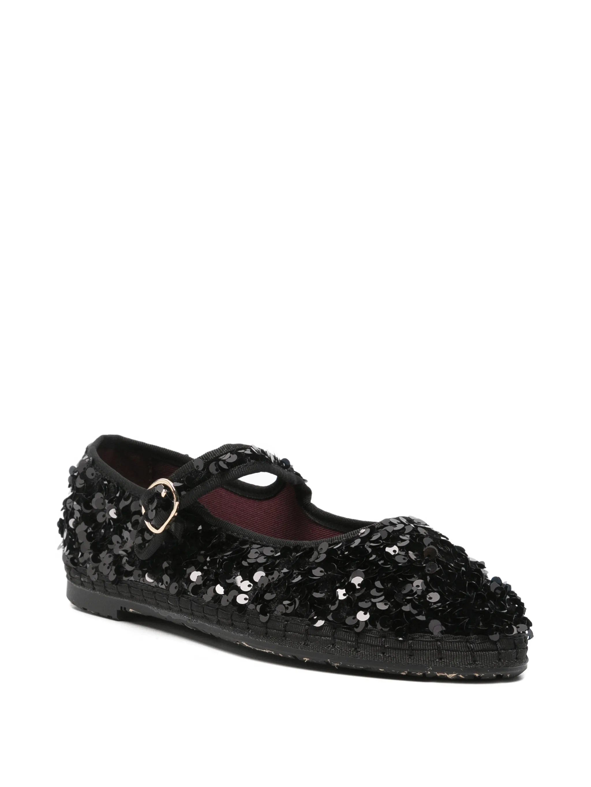 Flabelus The Little Prince sequin - embellished ballet flats