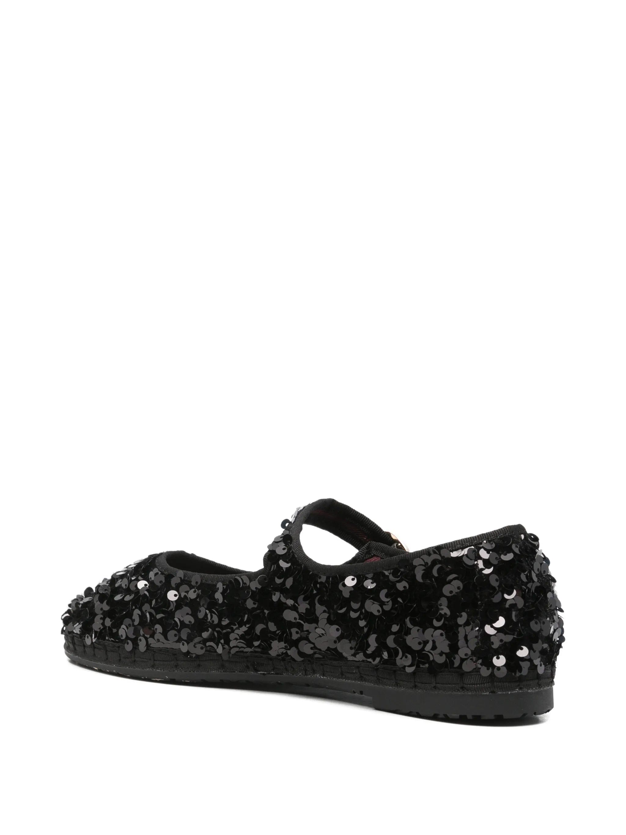 Flabelus The Little Prince sequin - embellished ballet flats