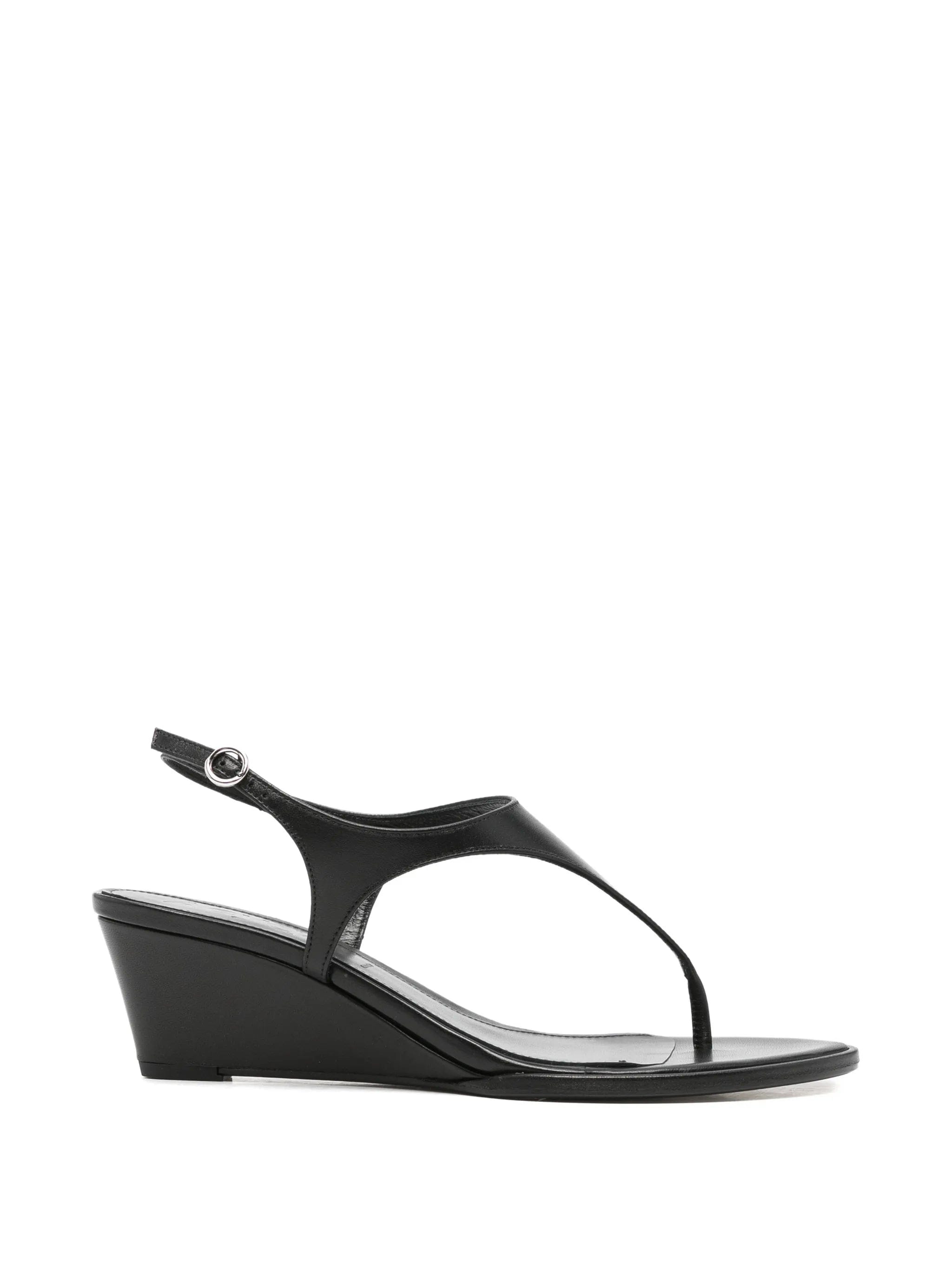 Aeyde Roose leather wedge sandals