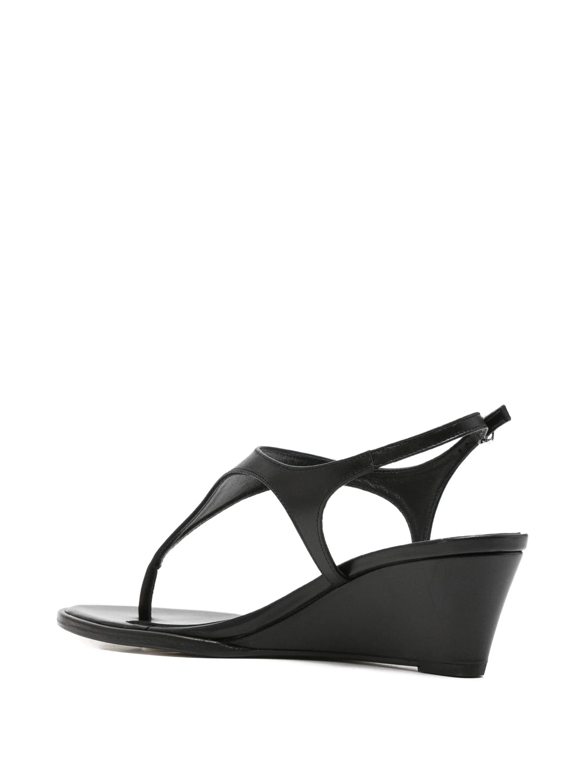 Aeyde Roose leather wedge sandals