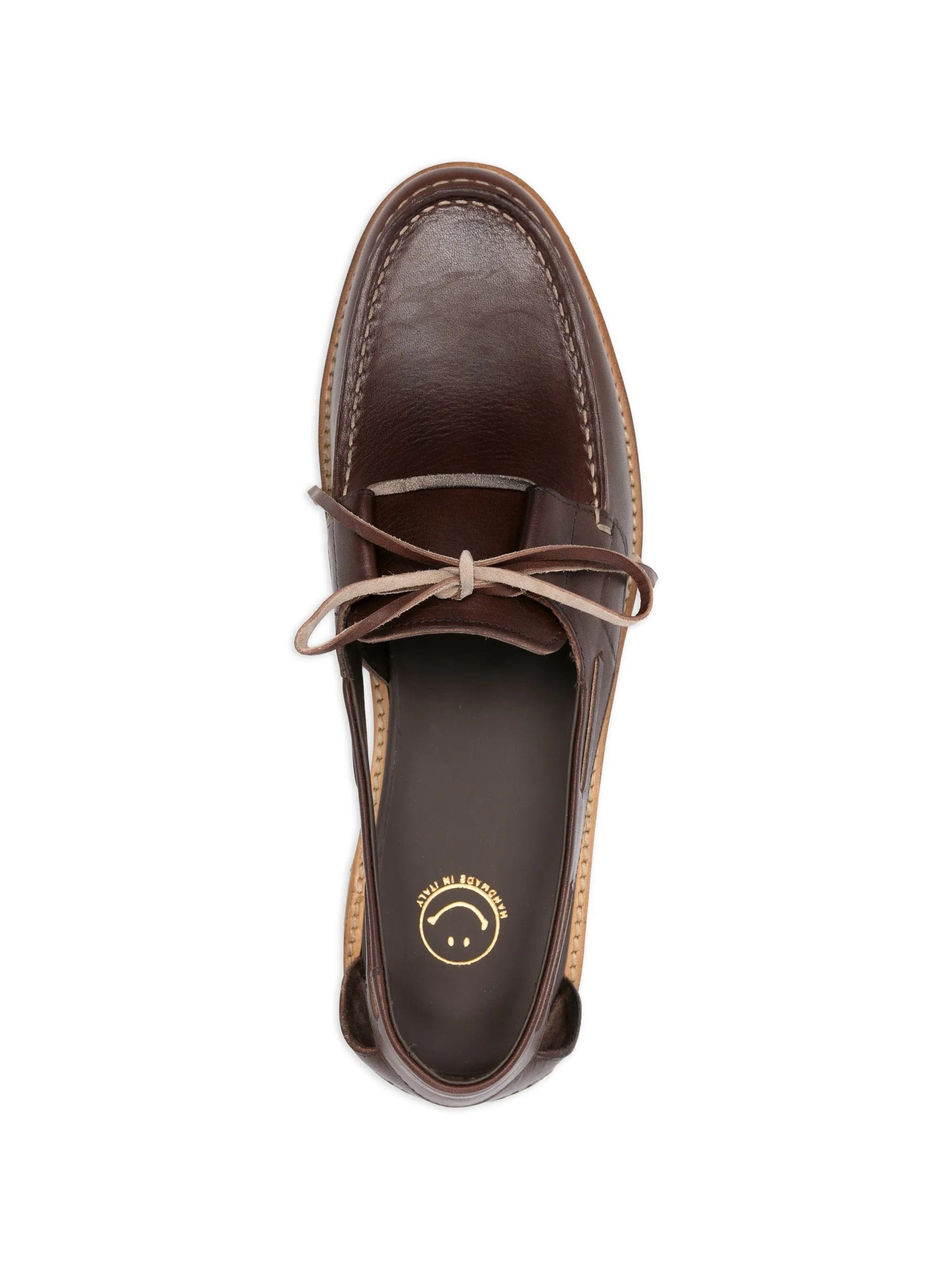 A Kind of Guise Barolo cut - out boat shoes