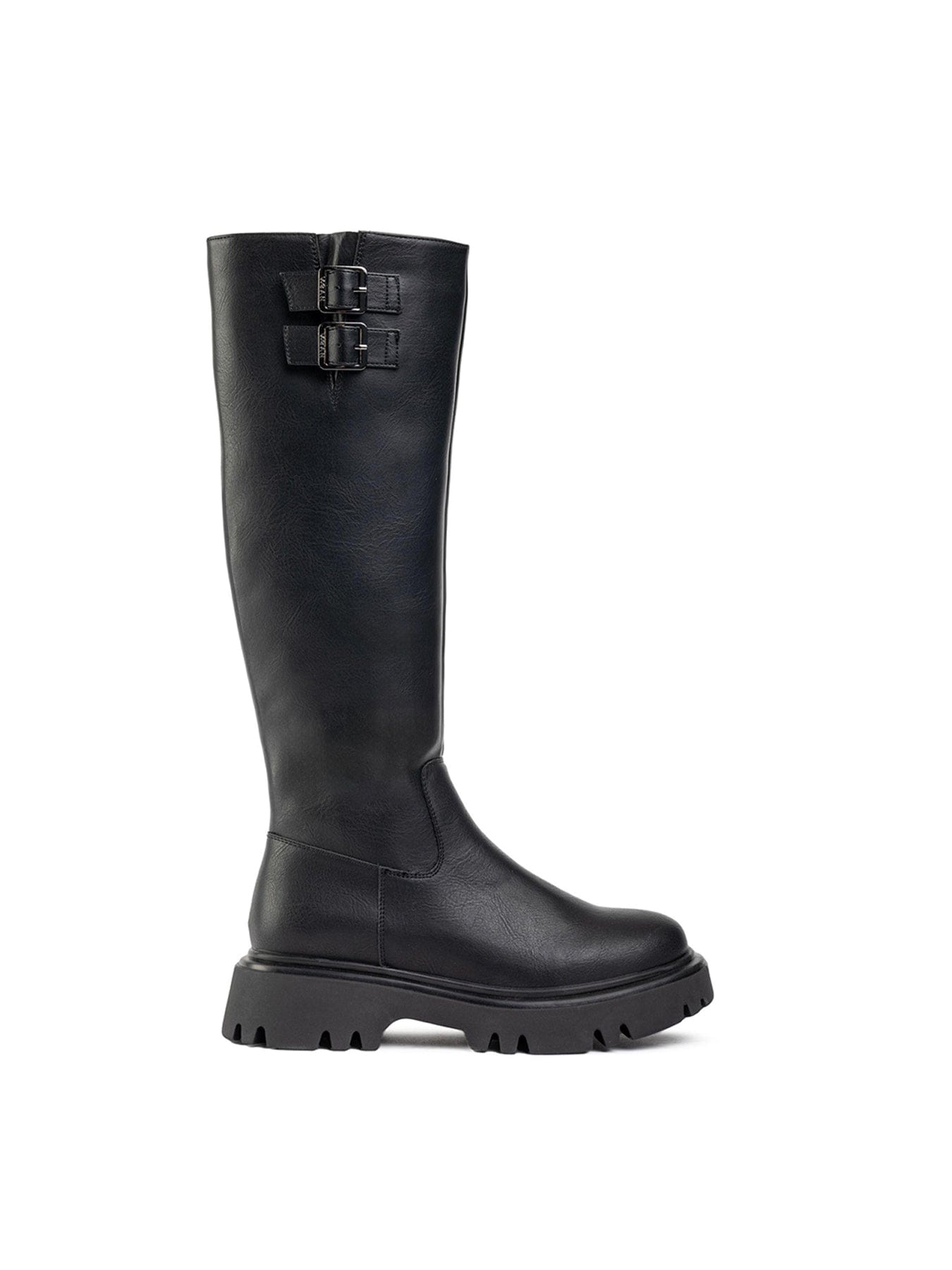V.gan Bram Vegan Knee - High Boots Black